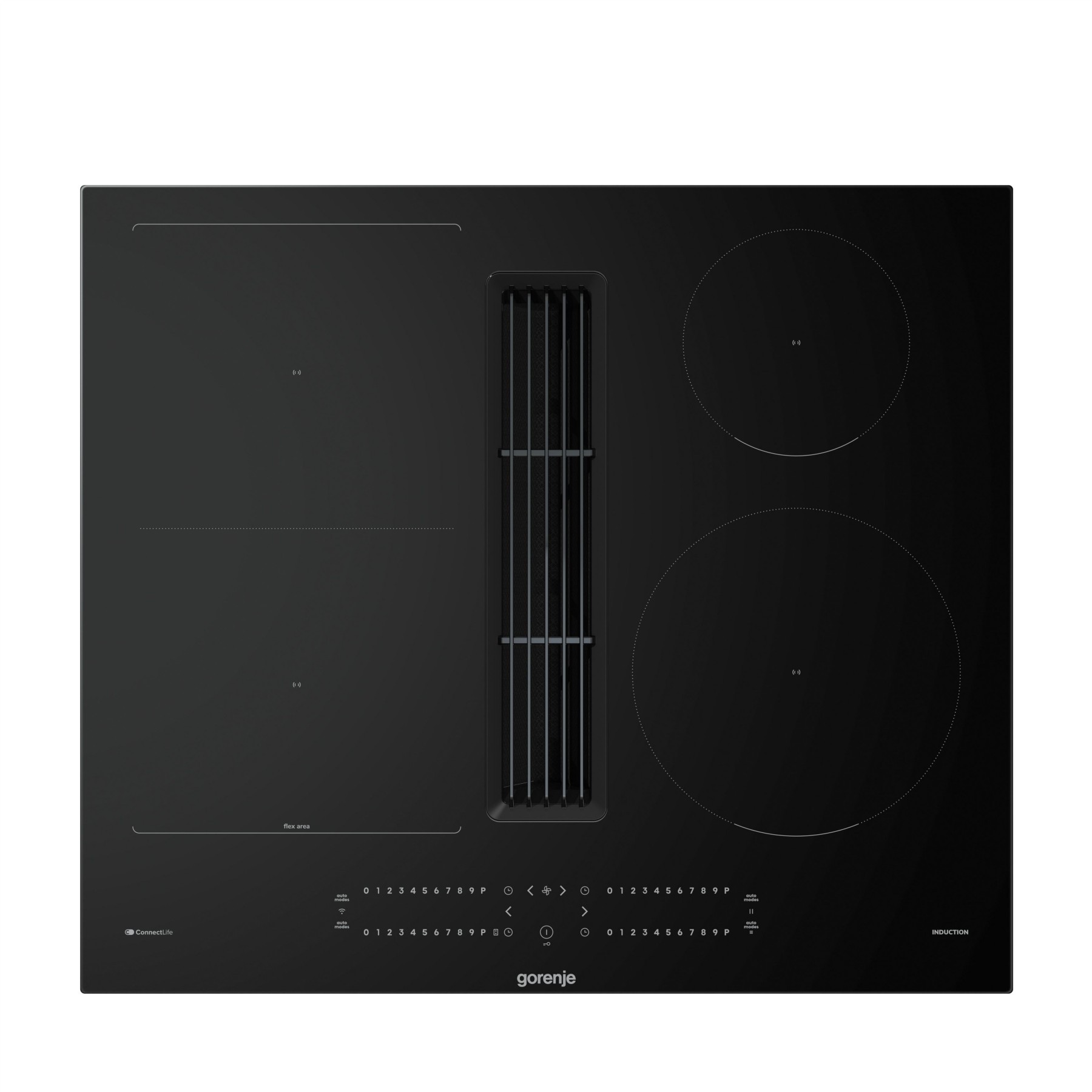 Plaque induction aspirante GORENJE GEH6432BSCWF