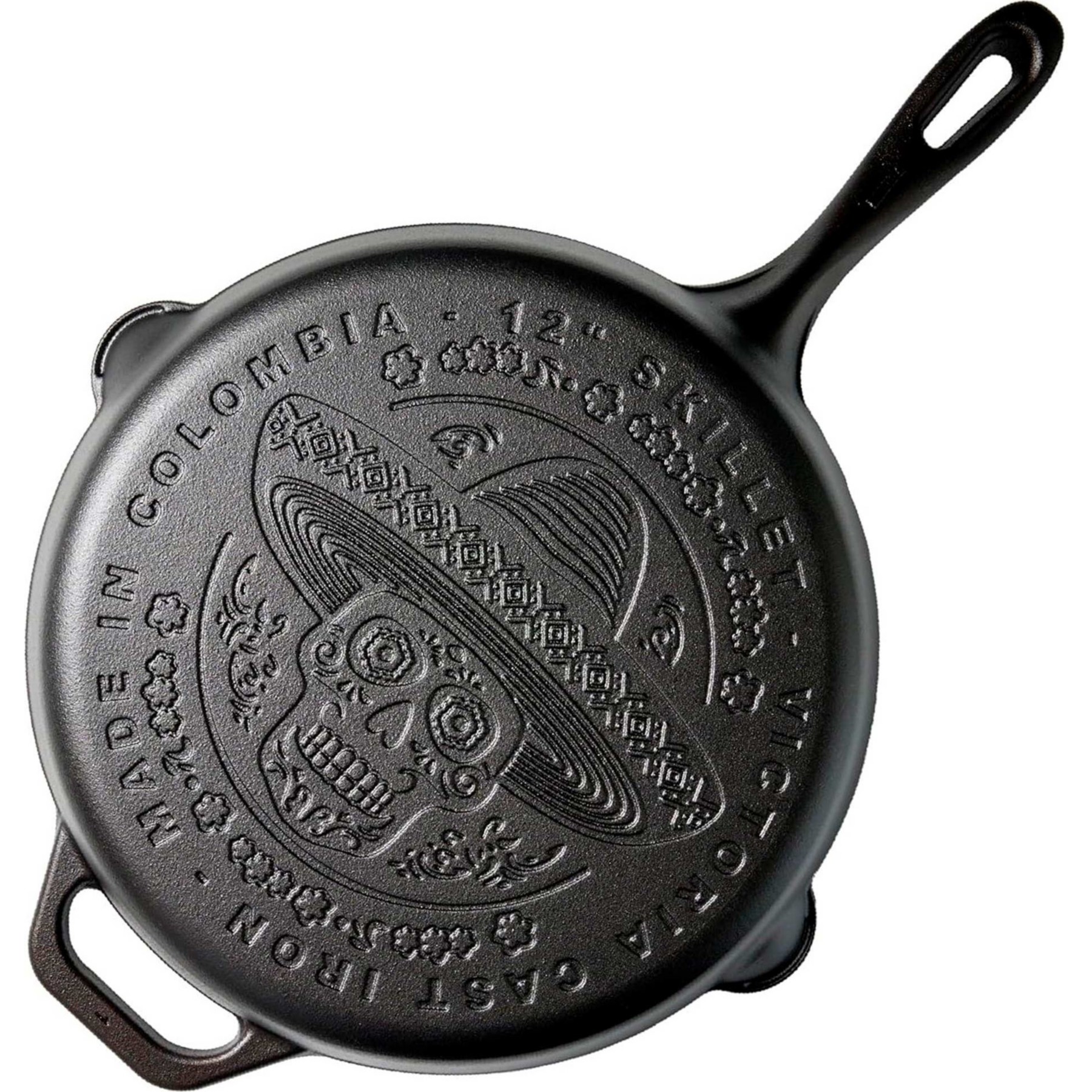 Poêle VICTORIA COOKWARE Fonte Naturelle Pre-Assaisonnée 30 cm