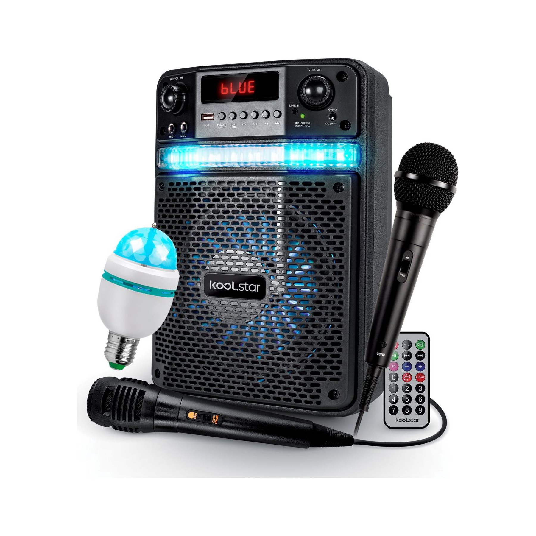 Enceinte sono KOOL.STAR BROZY08-MIC-DIAMS 400W APPL. SMARTPHONE