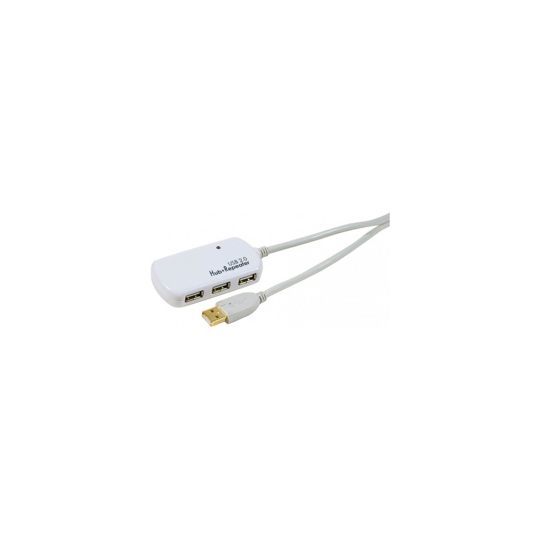 Rallonge USB KOMELEC Rallonge USB 2.0  12m  hub 4 ports
