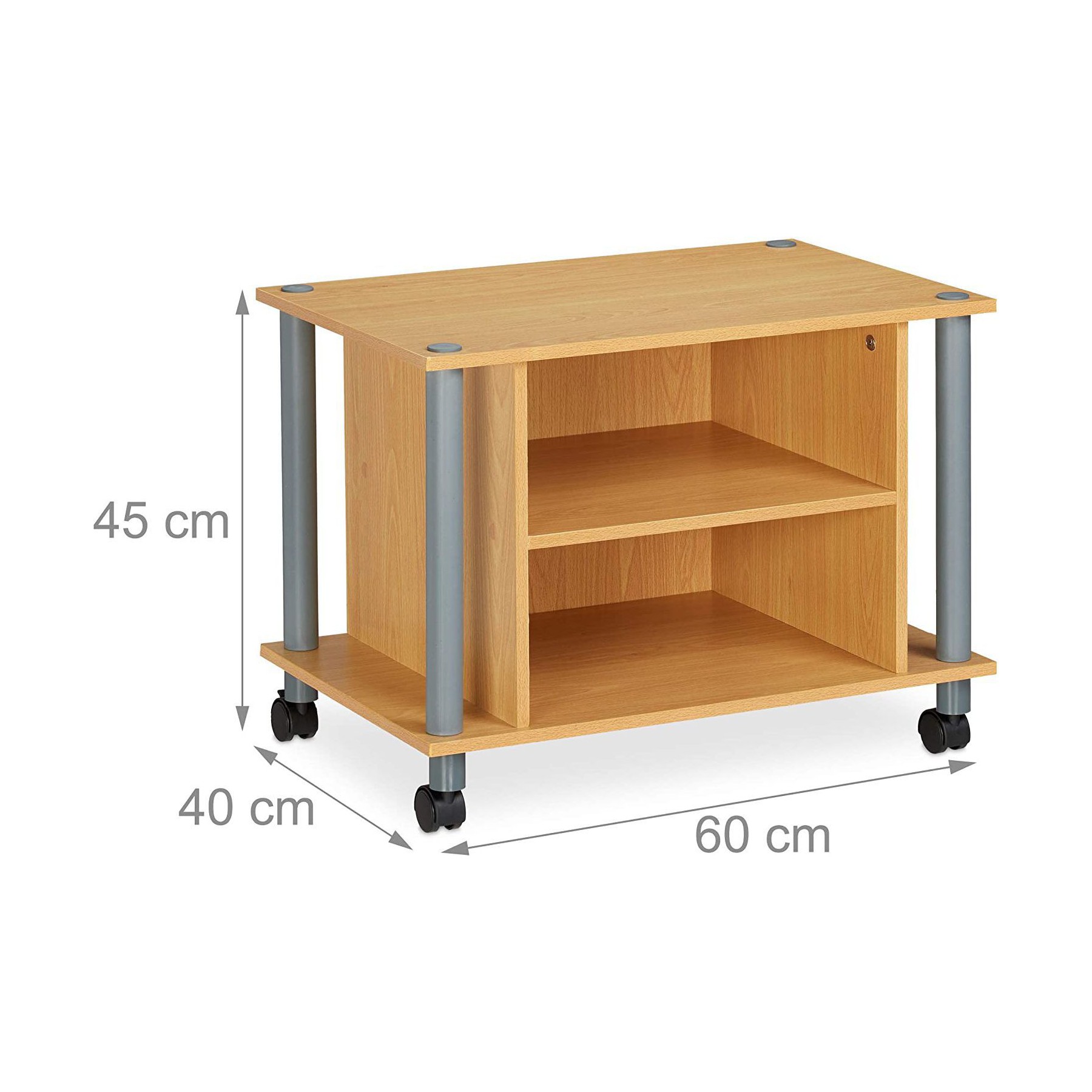 Meuble TV HELLOSHOP26 Meuble TV compartiments étagère buffet à