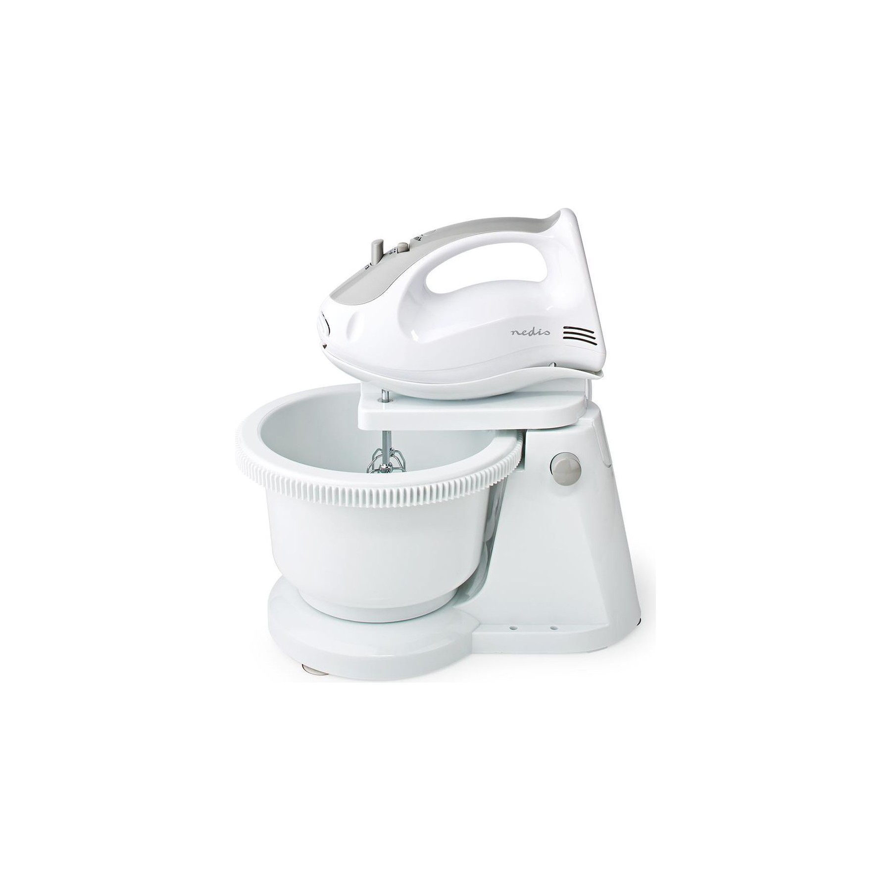 Batteur NEDIS Nedis Mixeur Batteur 200W avec 5 Vitesse