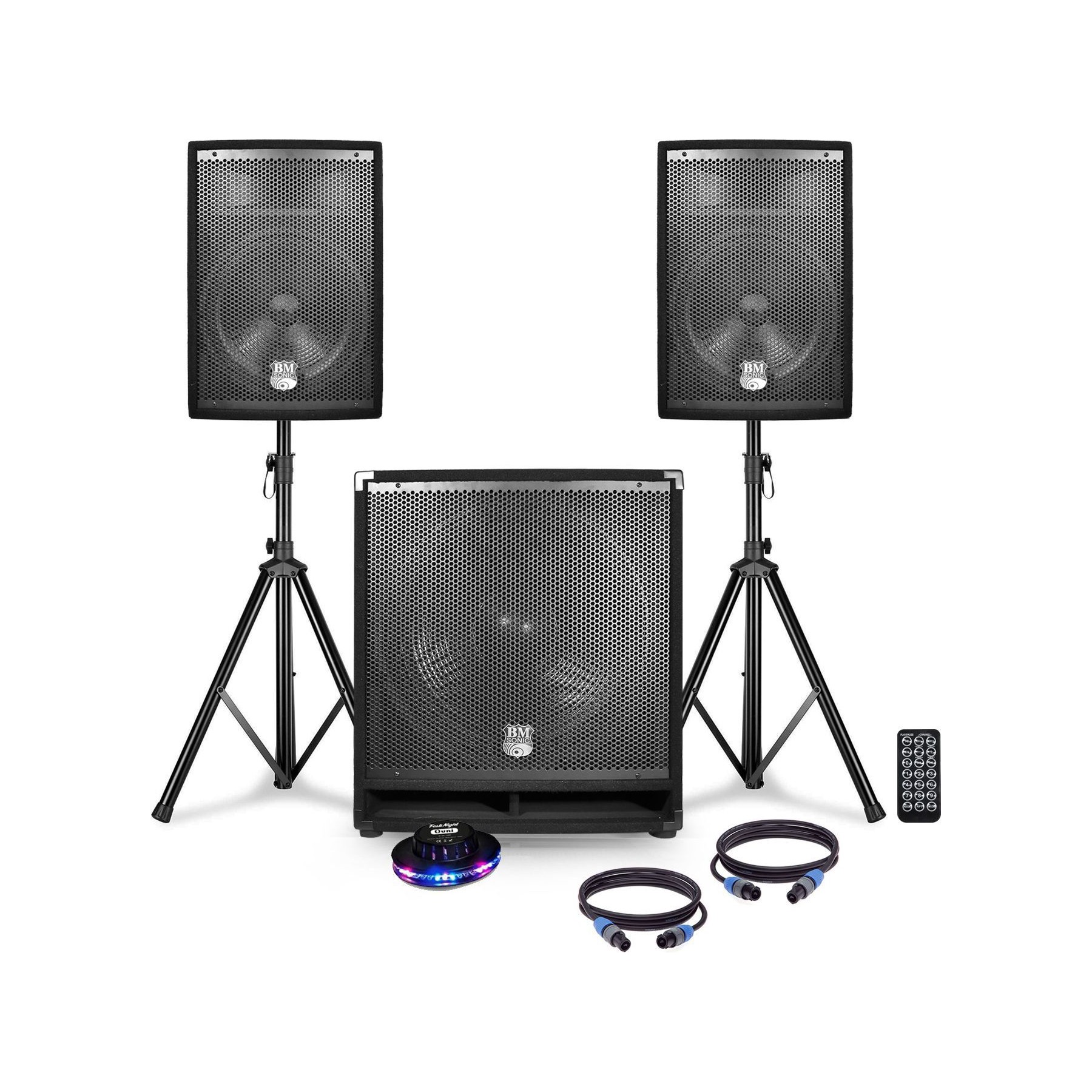 Pack sono BM SONIC PACK Sonorisation COMPLET BMS1812 USB/Bl