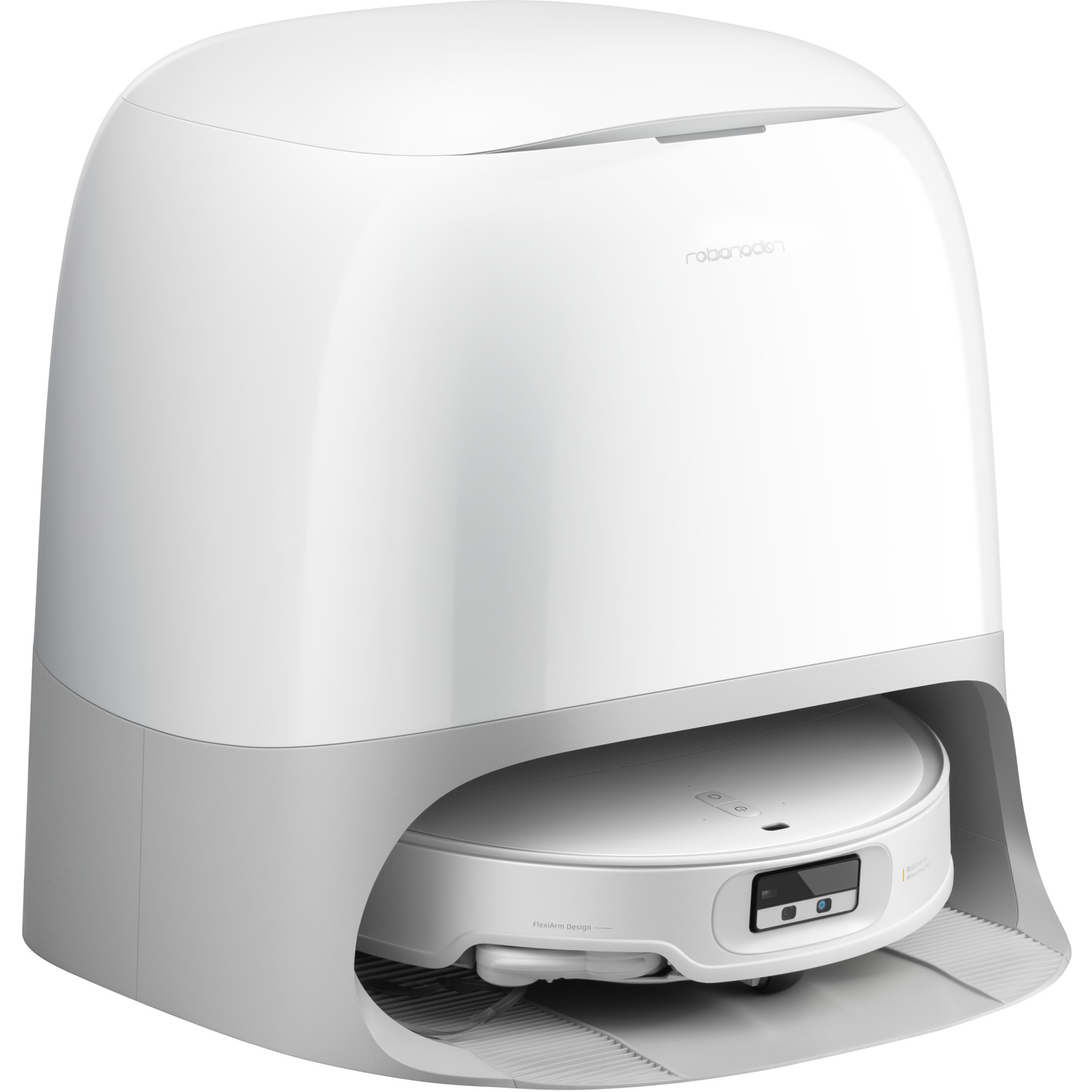 Robot Aspirateur Laveur ROBOROCK Qrevo CurvX White