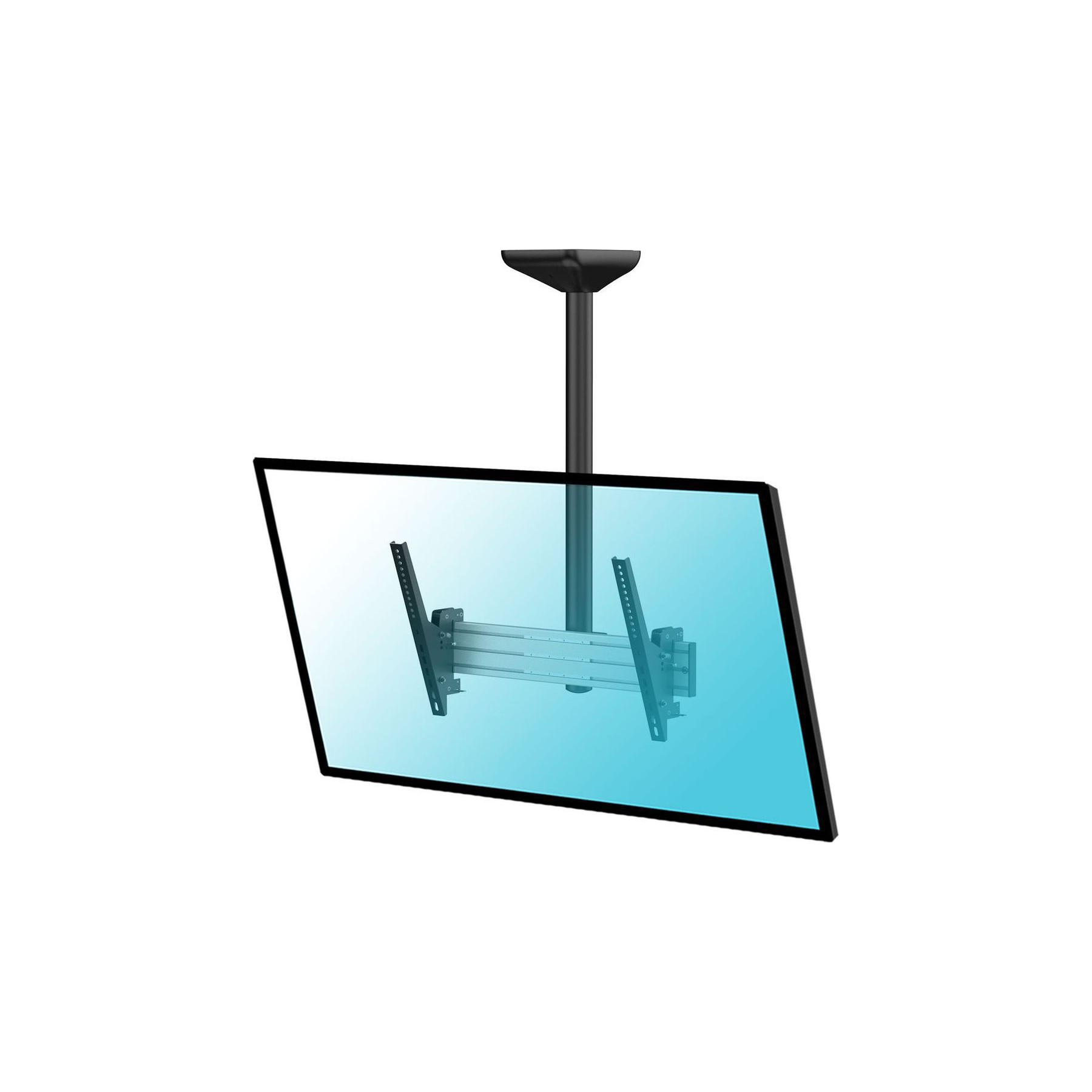 Support plafond TV KIMEX Support plafond 1 écran TV 43-55", 100cm