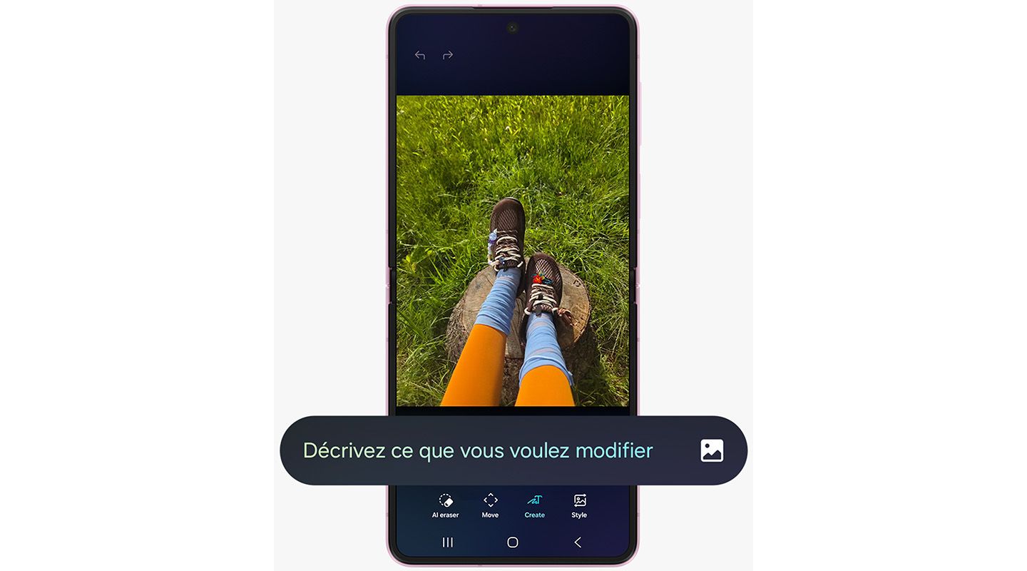 Smartphone SAMSUNG Galaxy Z Flip8 5G 512Go Blanc