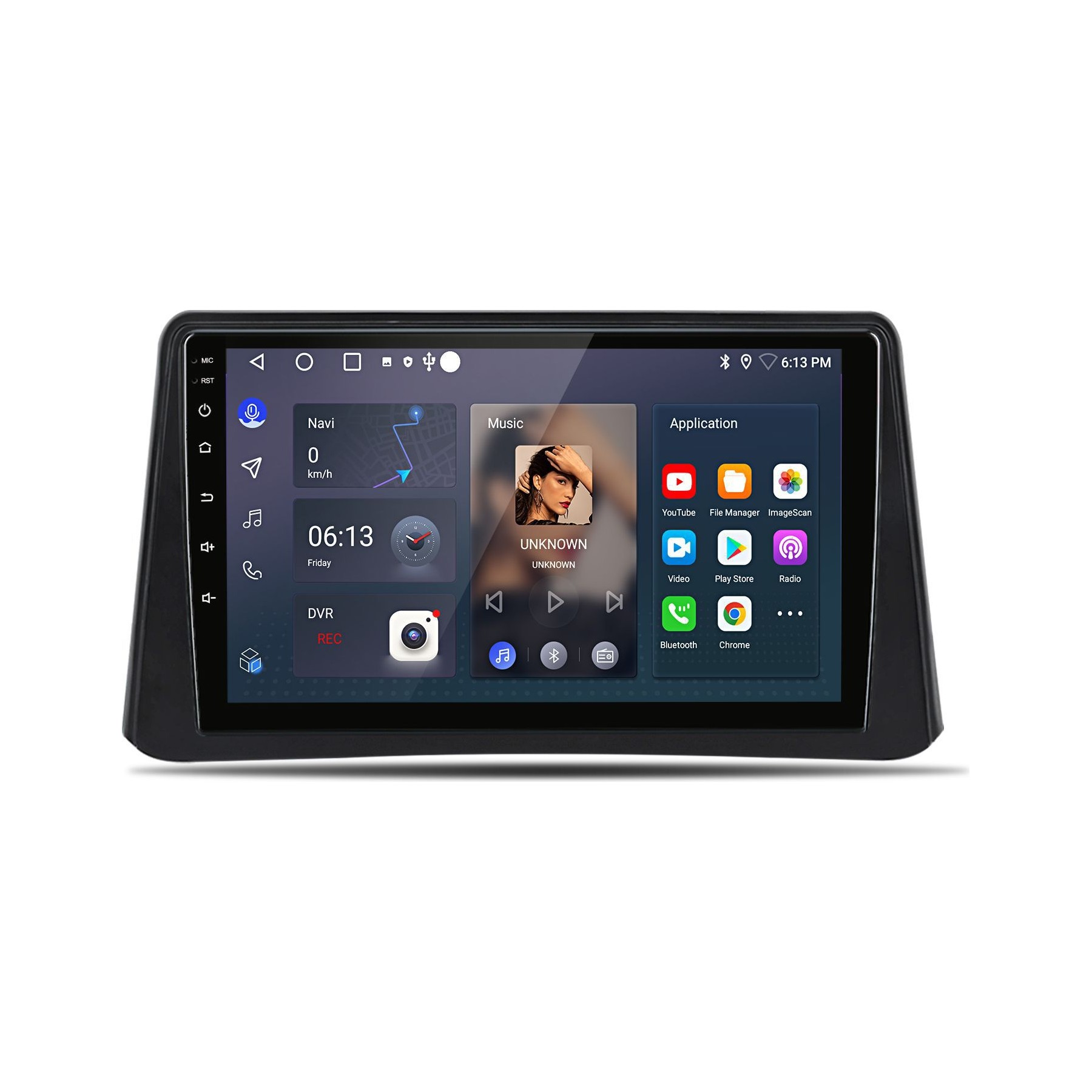 Autoradio connecté JUNSUN pour Vauxhall Mokka 2012-16 128G Carplay