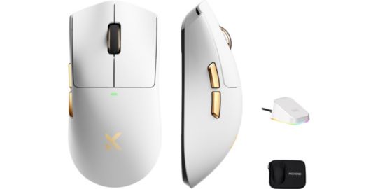 Souris Gamer Sans Fil MCHOSE K7 Ultra Lightweight  White Gold