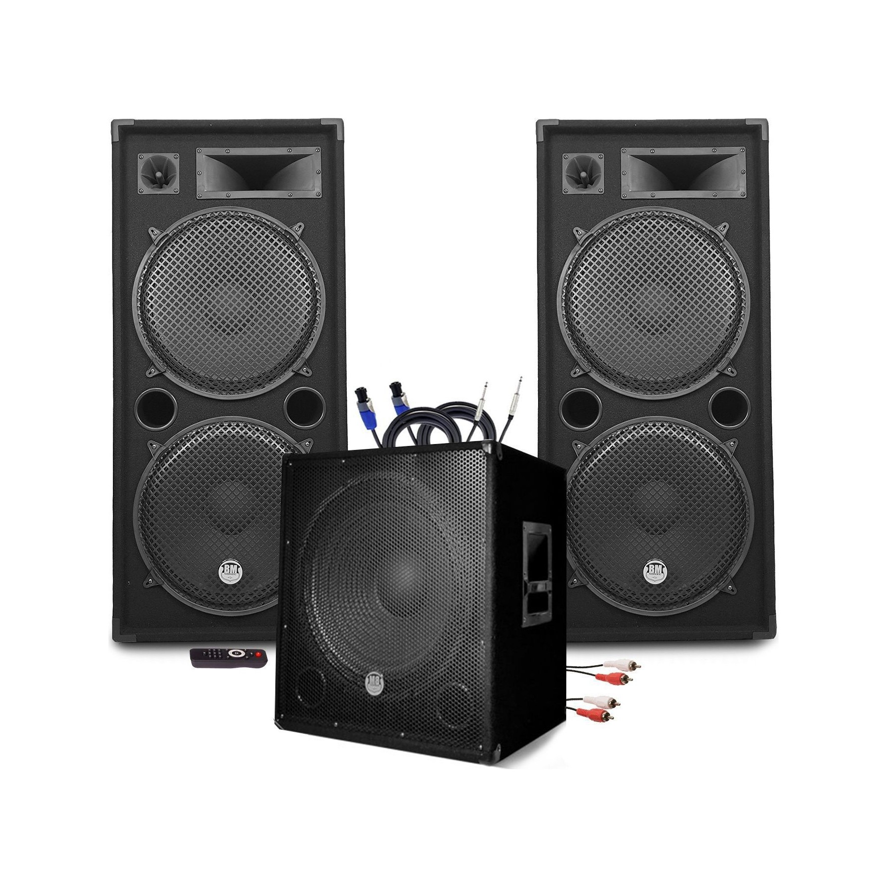 Pack sono KOOL.STAR LSC215-BMS18 3200W SUB Enceintes 215