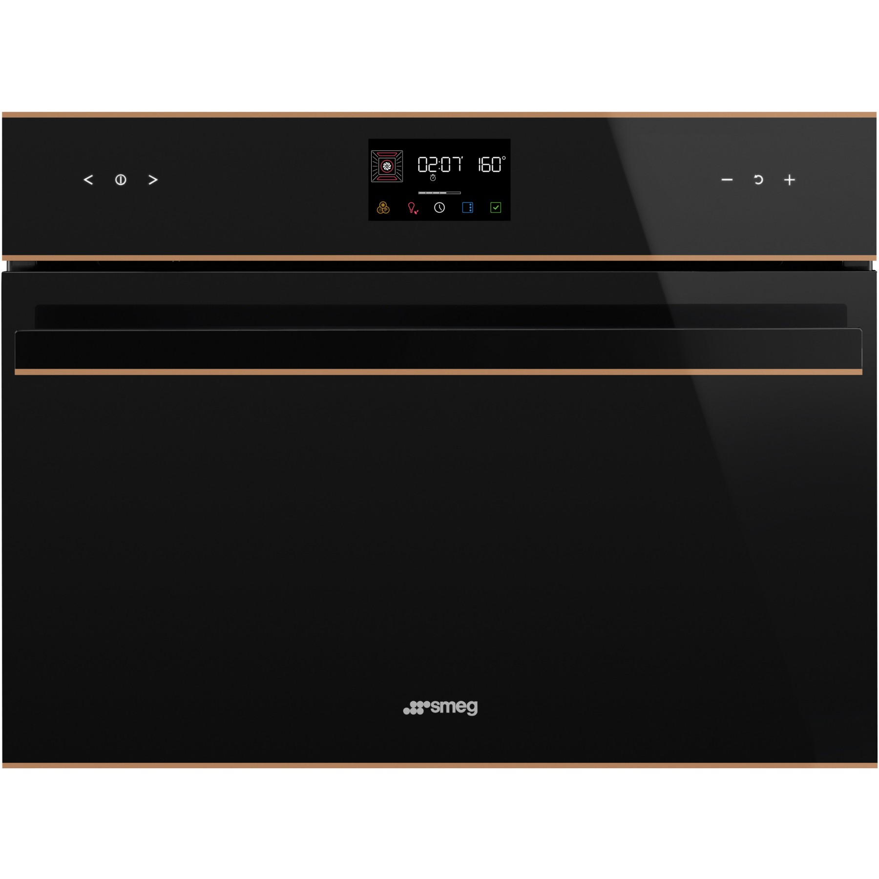 Four micro onde combiné SMEG SO4602M1NR - Hydrolyse - Écran tactile