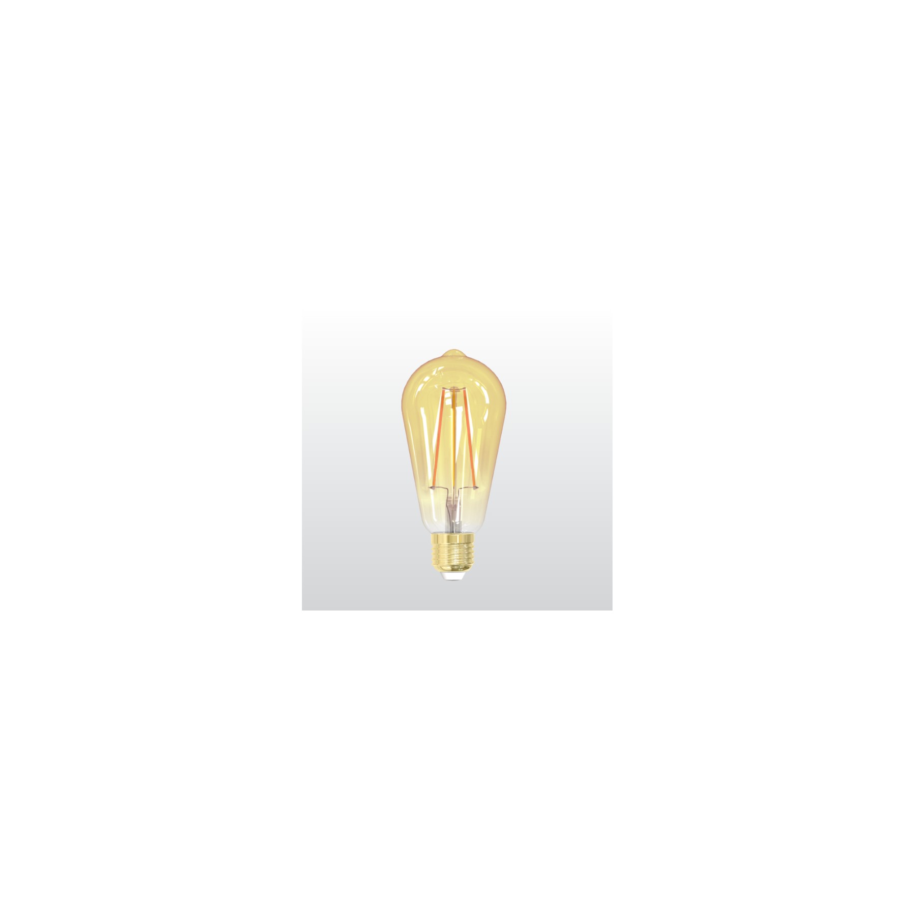 Ampoule LED connectée KONYKS Lot de 2 Ampoule déco Ambrée à filaments