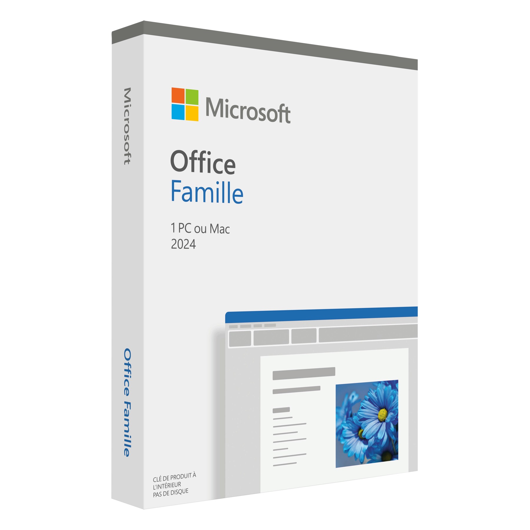 Logiciel de bureautique MICROSOFT Office Famille 2024
