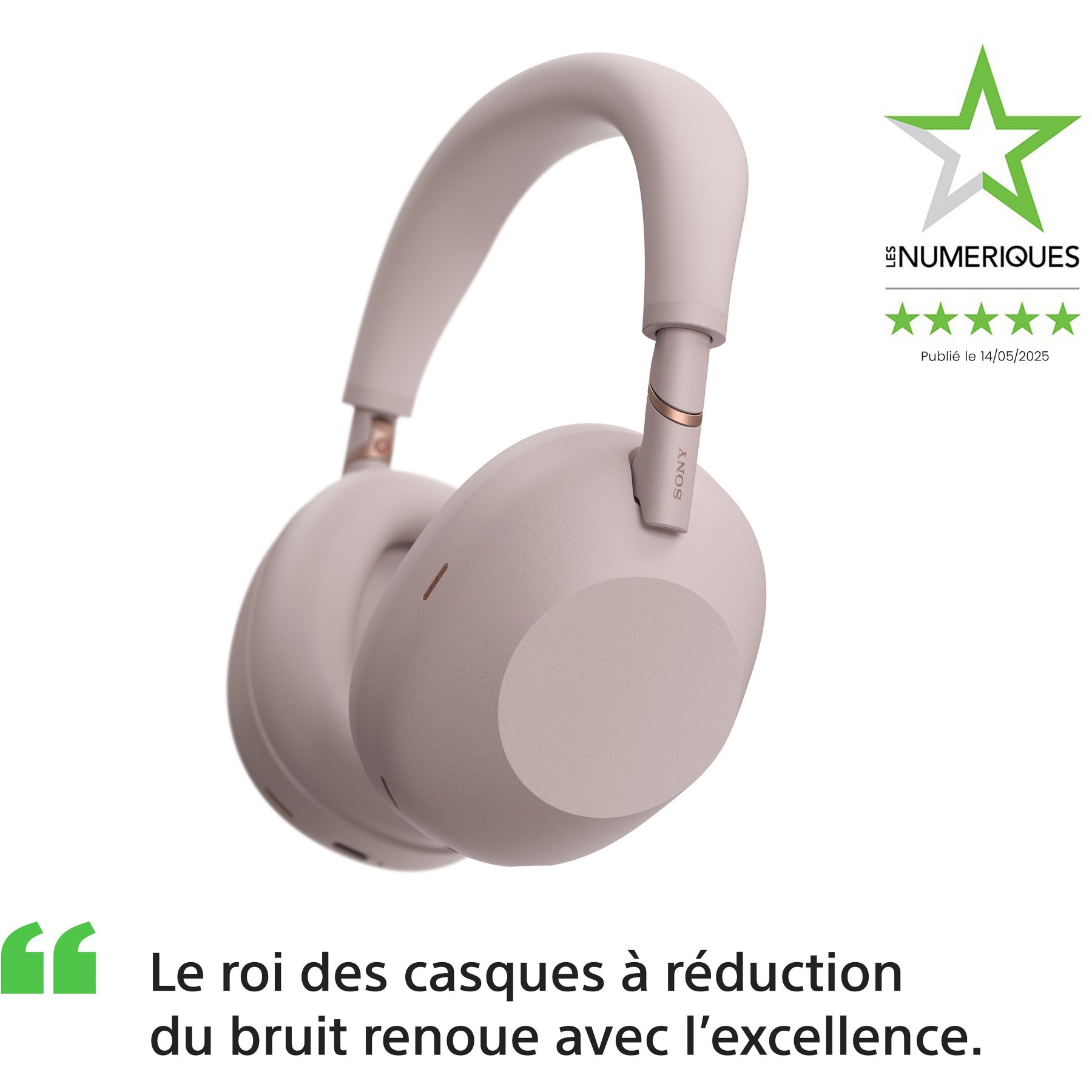 Casque SONY WH-1000XM6 IA Rose