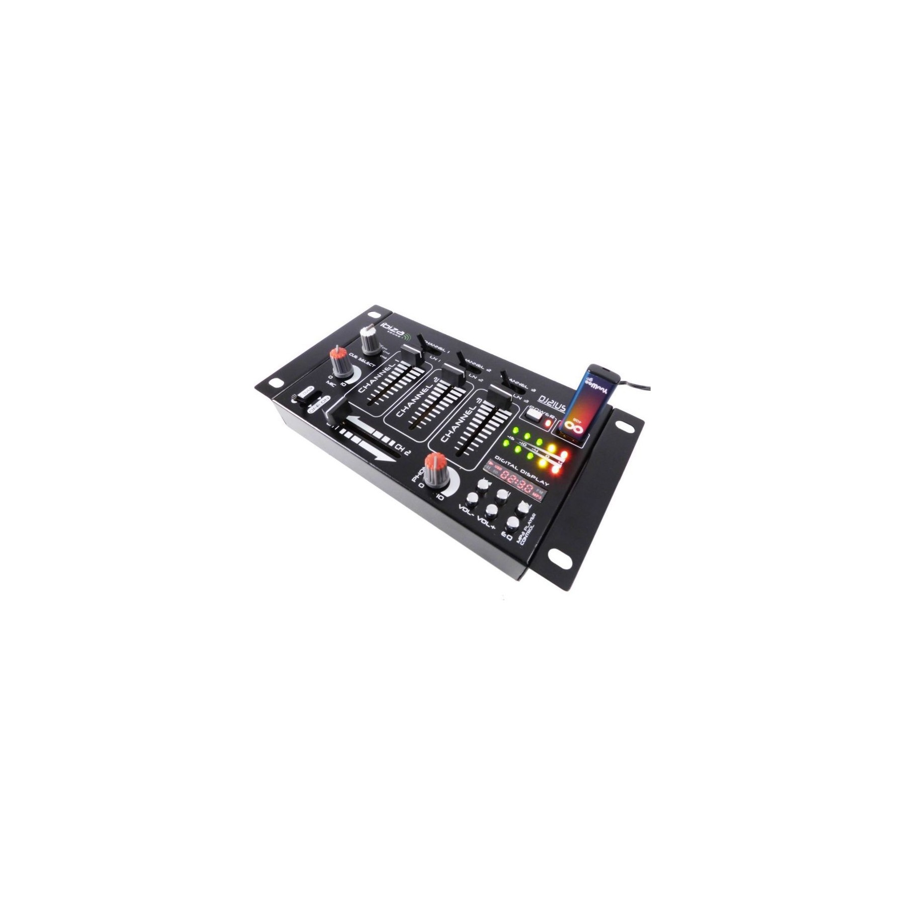 Table de mixage IBIZA DJ21USB-MK2