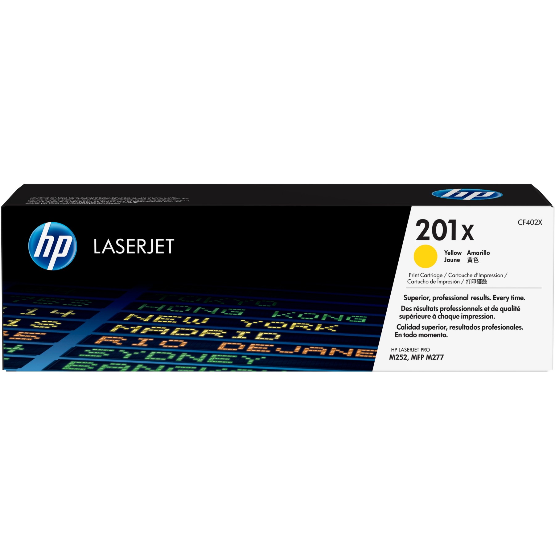 Toner HP 201 X TONER JAUNE