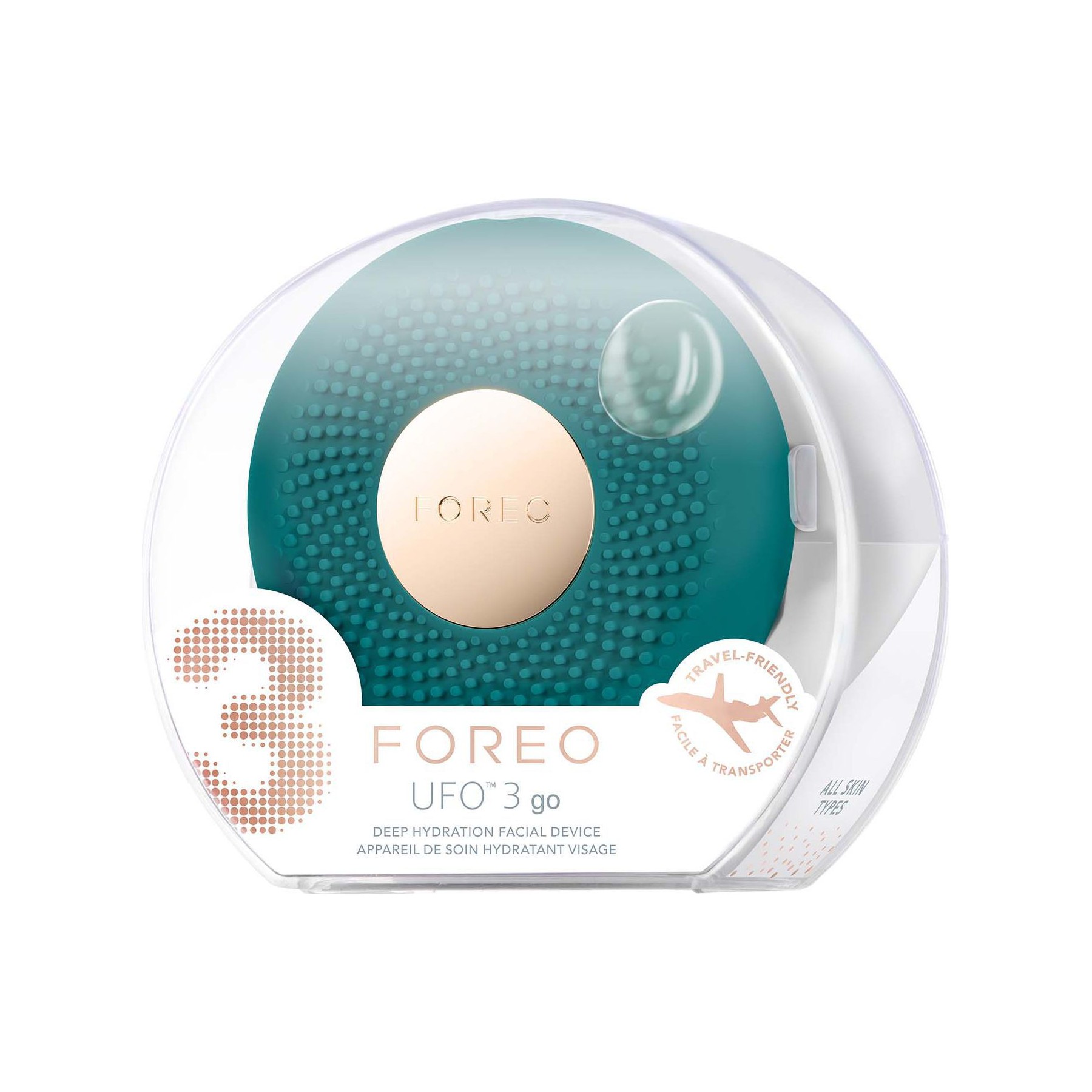 Nettoyage de peau FOREO UFO 3 Go Evergreen