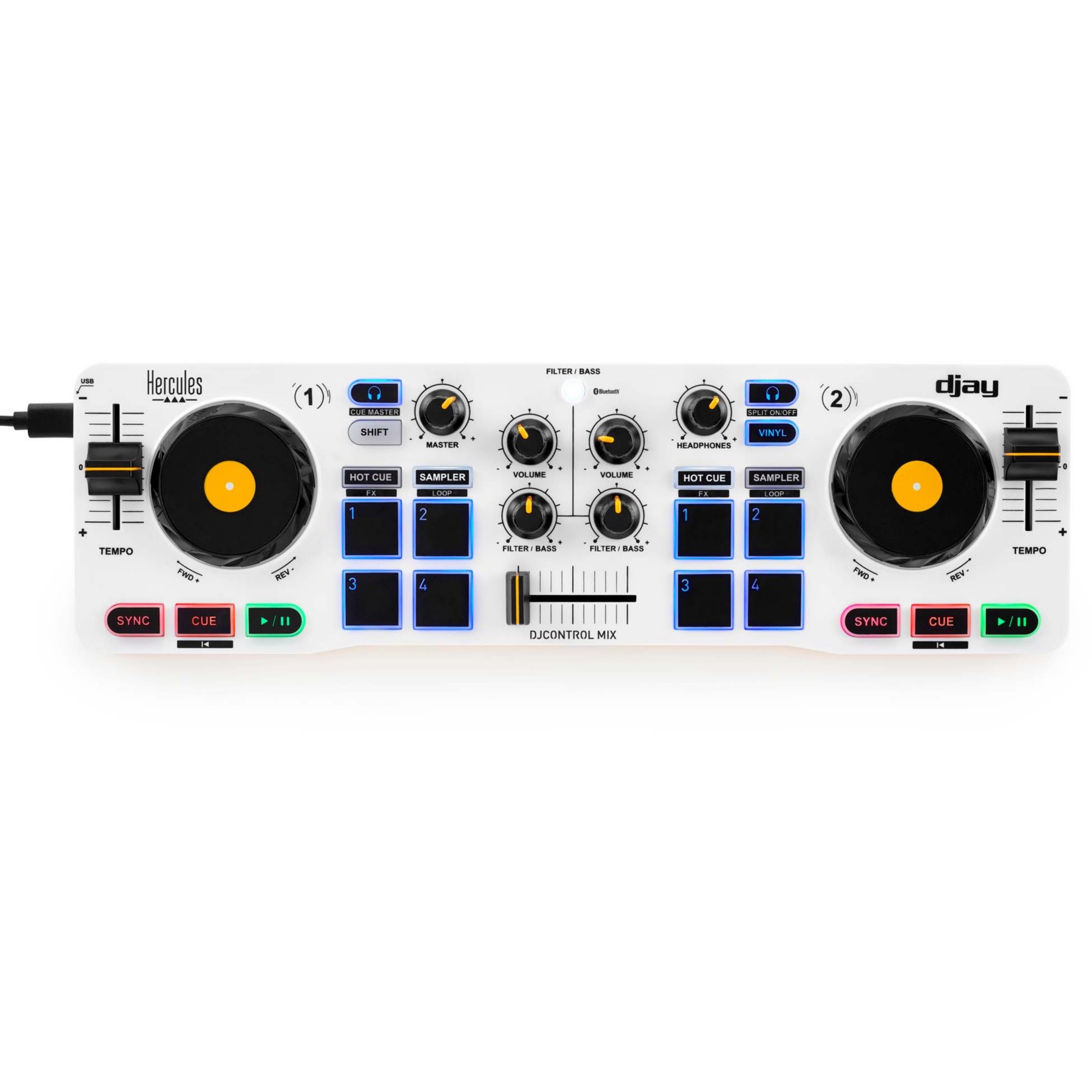 Contrôleur USB HERCULES DJ CONTROL MIX