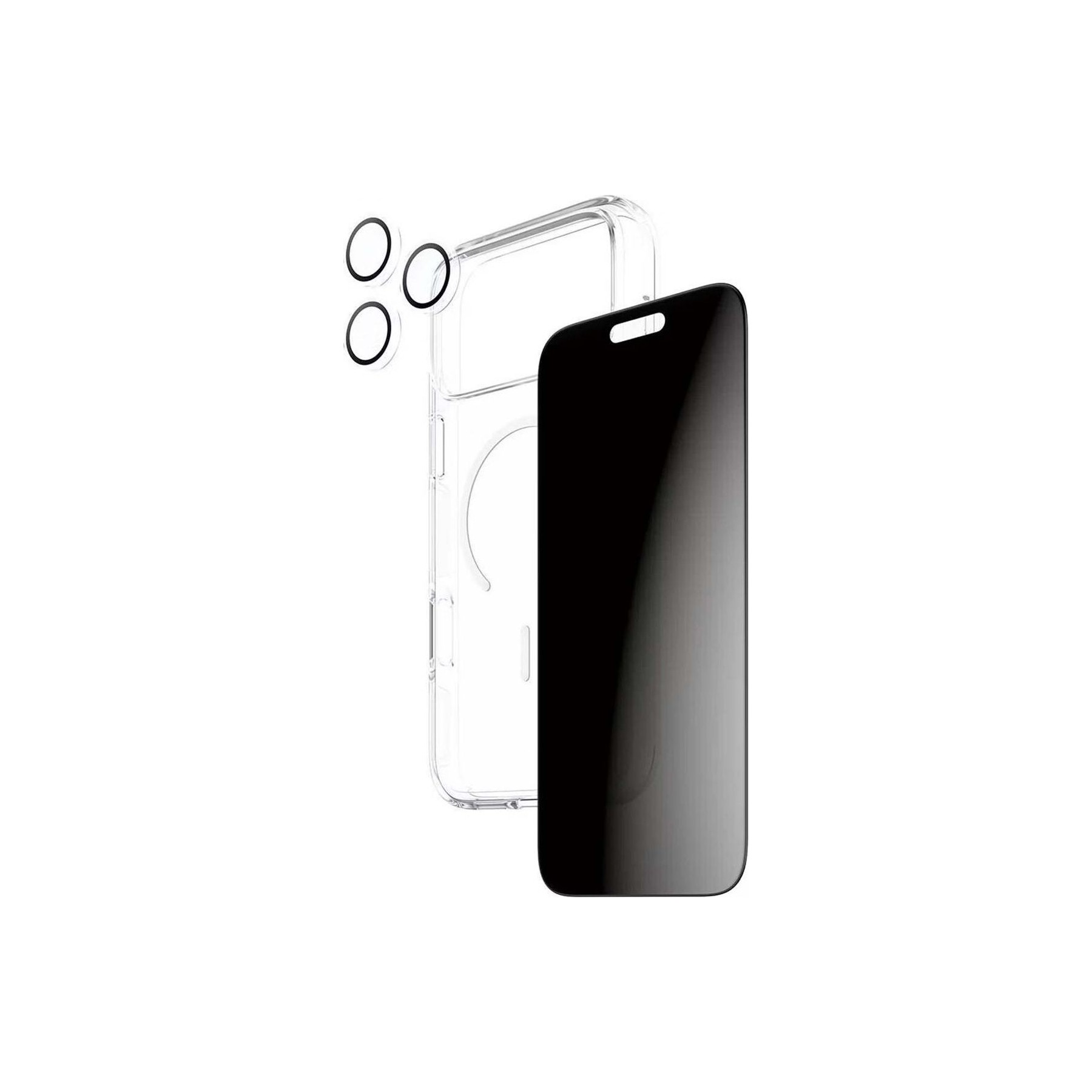 Coque PANZER GLASS pour iPhone 17 Pro Max Privacy 3-en-1
