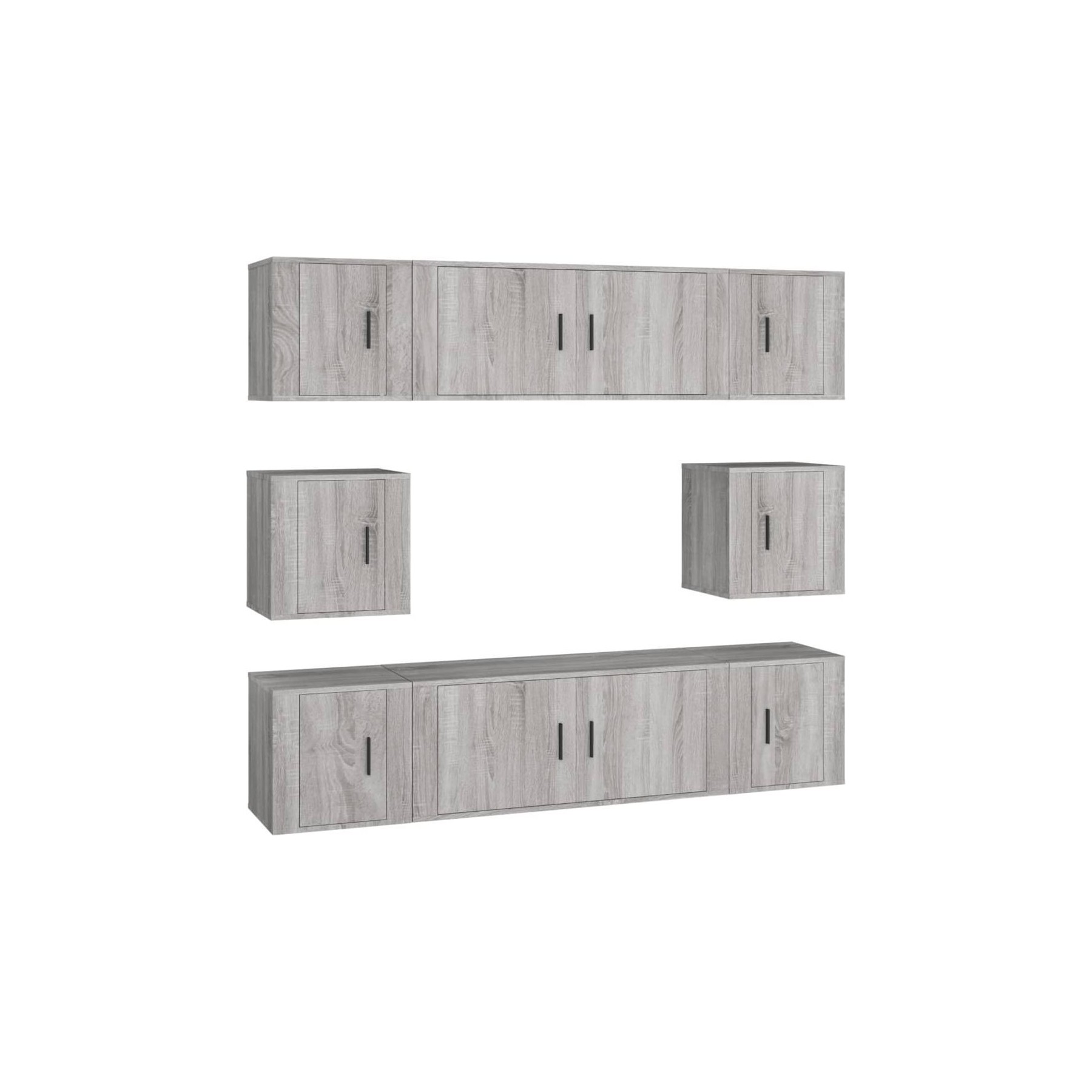 Meuble TV HELLOSHOP26 Ensemble de meubles armoire buffet TV té