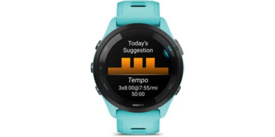 Montre connectée GARMIN Forerunner 265 Music Turquoise