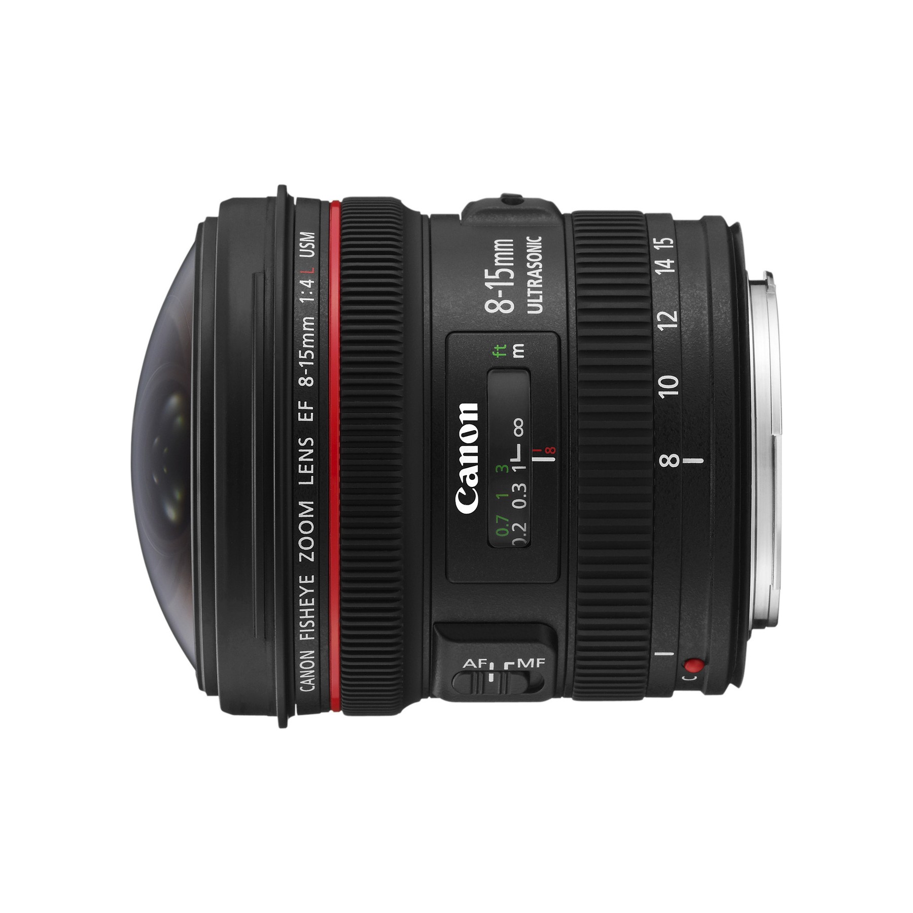 Objectif pour Reflex Plein Format CANON EF 8-15mm 4.0 L USM Fisheye