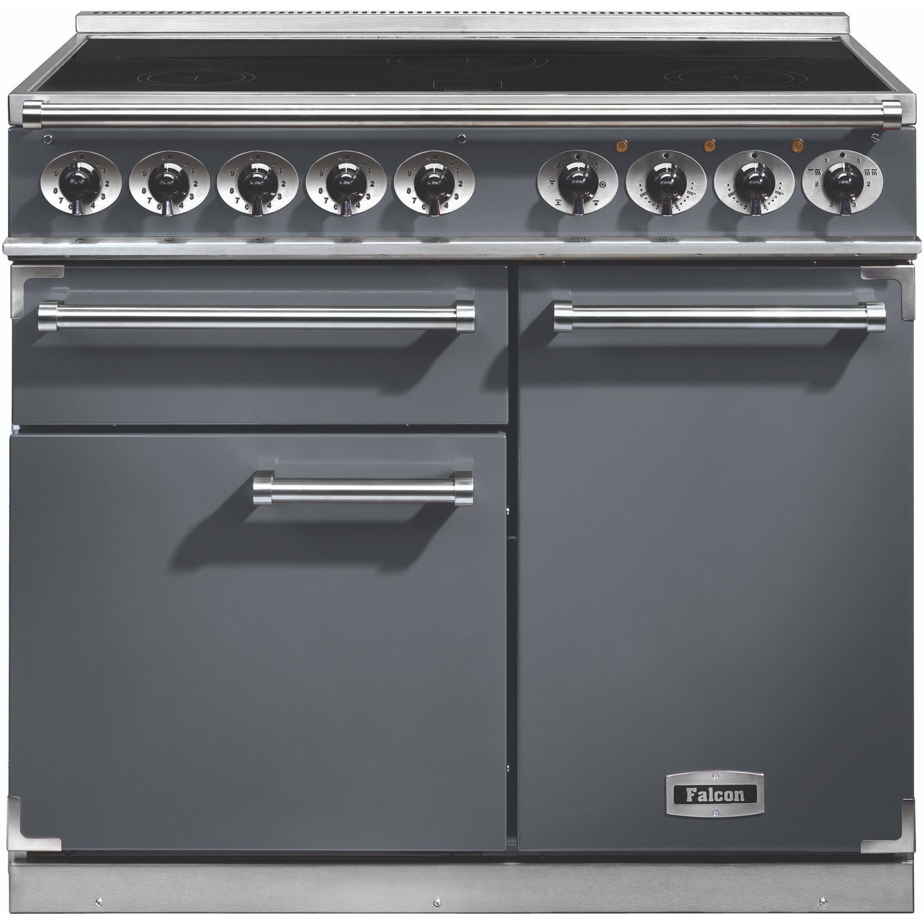 Piano de cuisson induction FALCON Semi Pro DELUXE 100  ARDOISE NICKEL