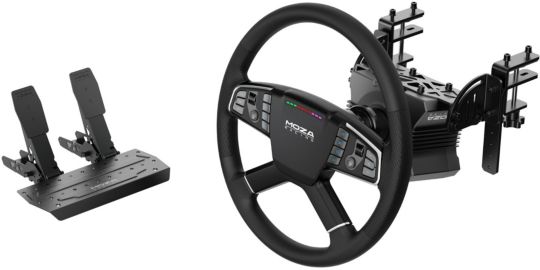 Volant + Pédalier MOZA RACING R5 Truck Driving Simulator