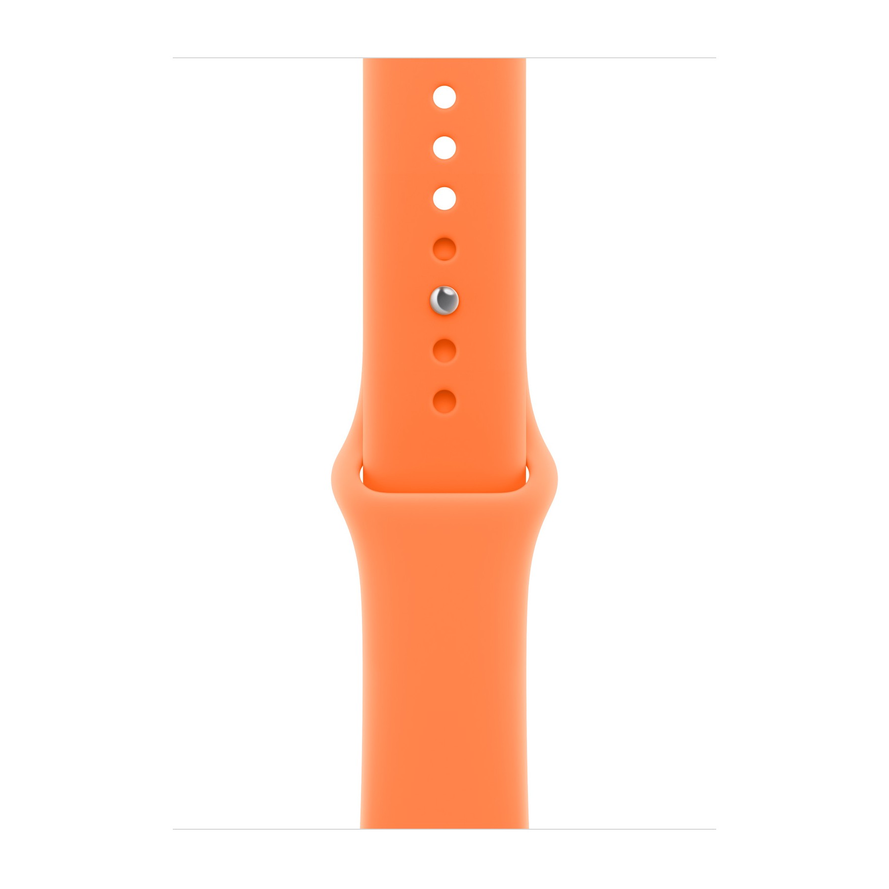 Bracelet APPLE 46mm M/L sport clémentine