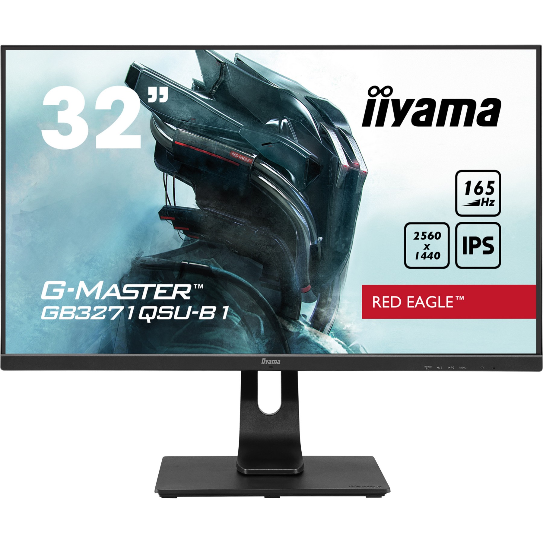 Ecran PC Gamer IIYAMA G-Master Red Eagle GB3271QSU-B1 31.5''