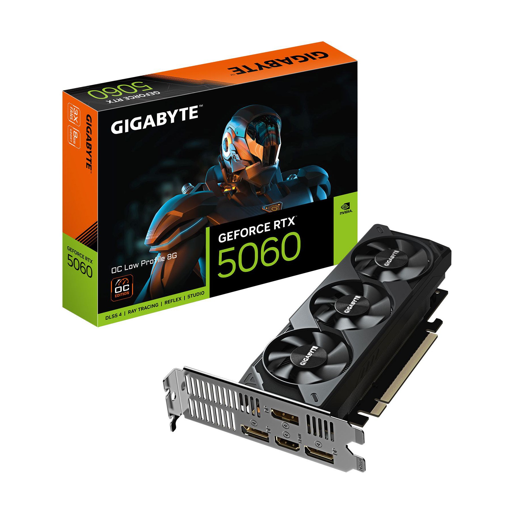 Carte graphique GIGABYTE Gigabyte GeForce RTX 5060 OC Low Profile