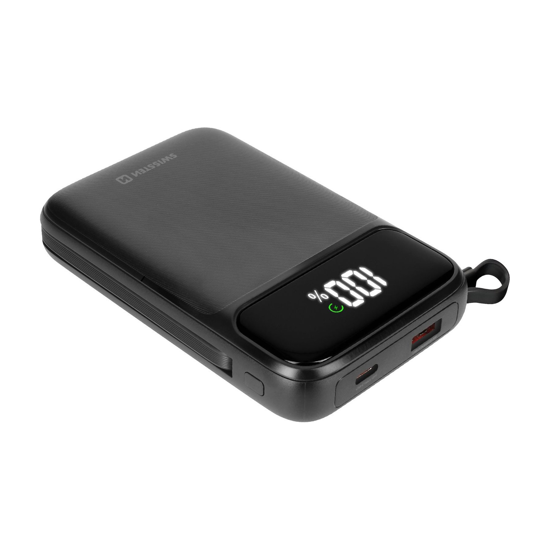 Batterie externe SWISSTEN MagSafe 15W et sans Fil Qi 10000mAh