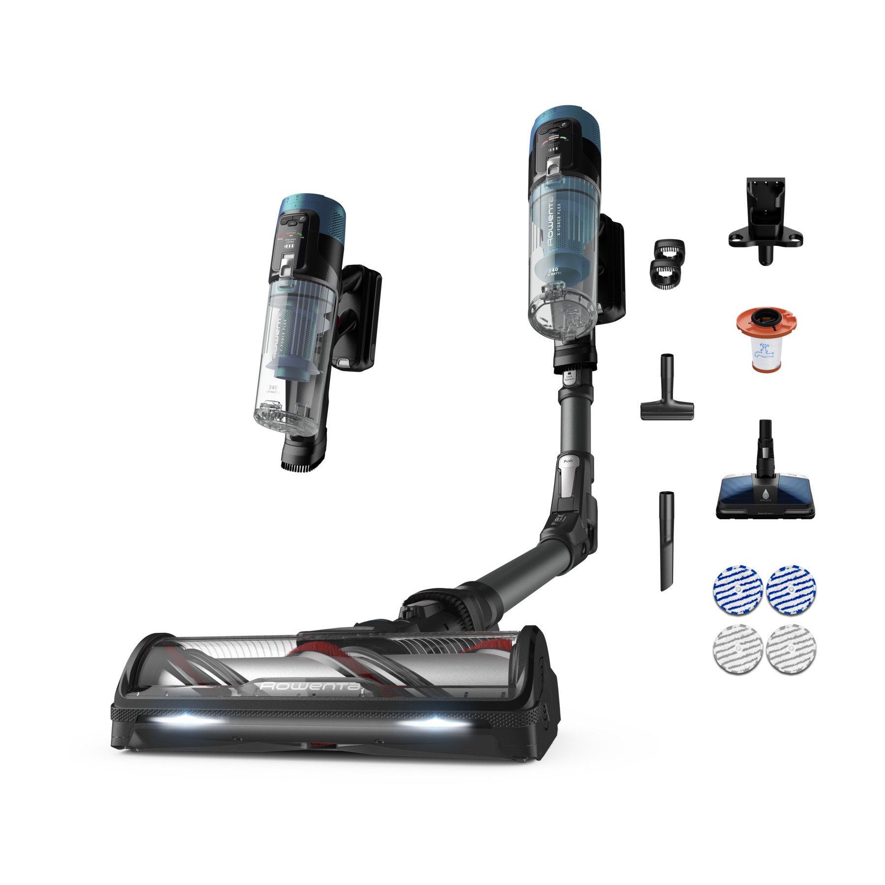 Aspirateur balai ROWENTA X-Force Flex 14.80 Aqua RH9BC1WO