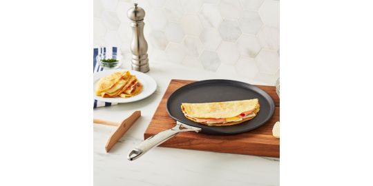 Crêpière CRISTEL 28 CM CASTEL PRO FIXE ULTRALU CERALISS