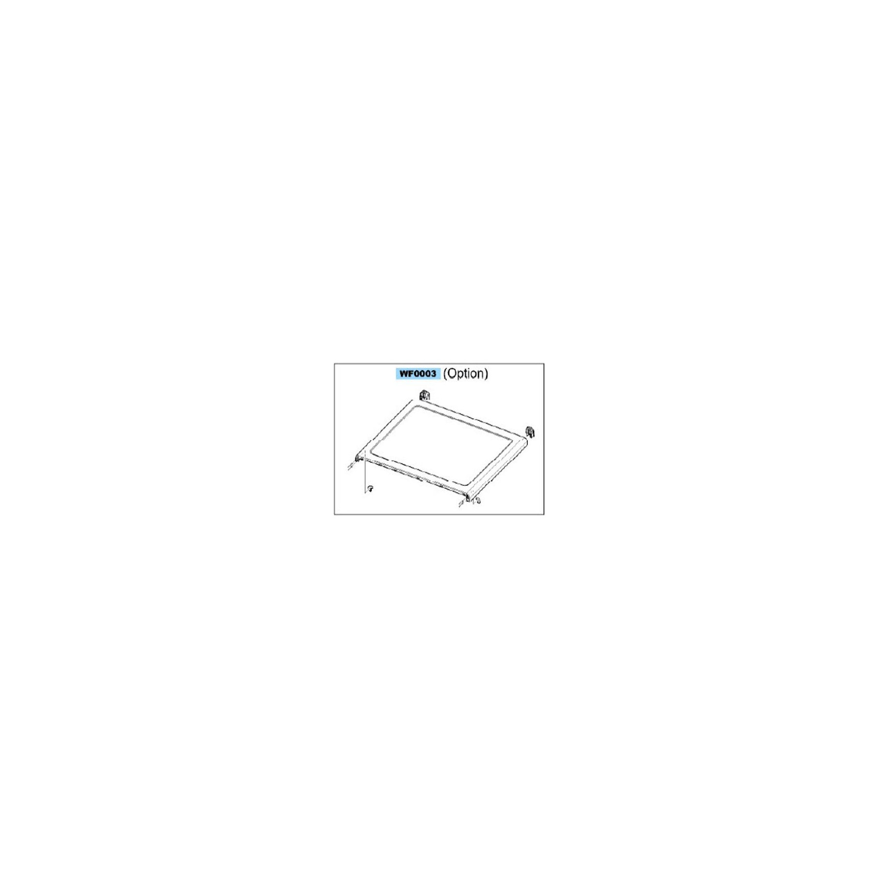 Couvercle SAMSUNG couvercle top dessus de lave linge
