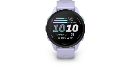 Montre connectée GARMIN Forerunner 70 lavande fraiche