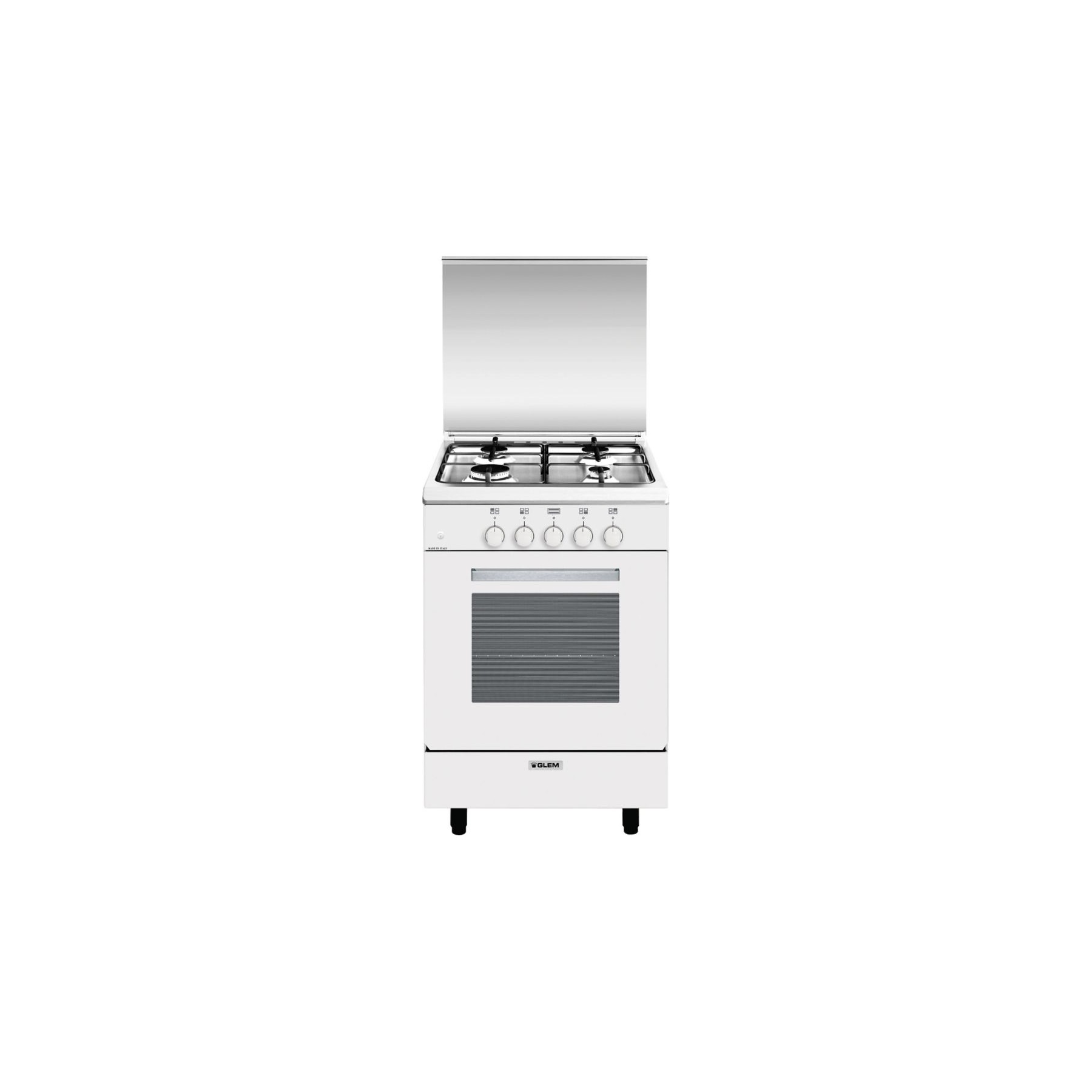 Cuisinière gaz GLEM GA551GWH