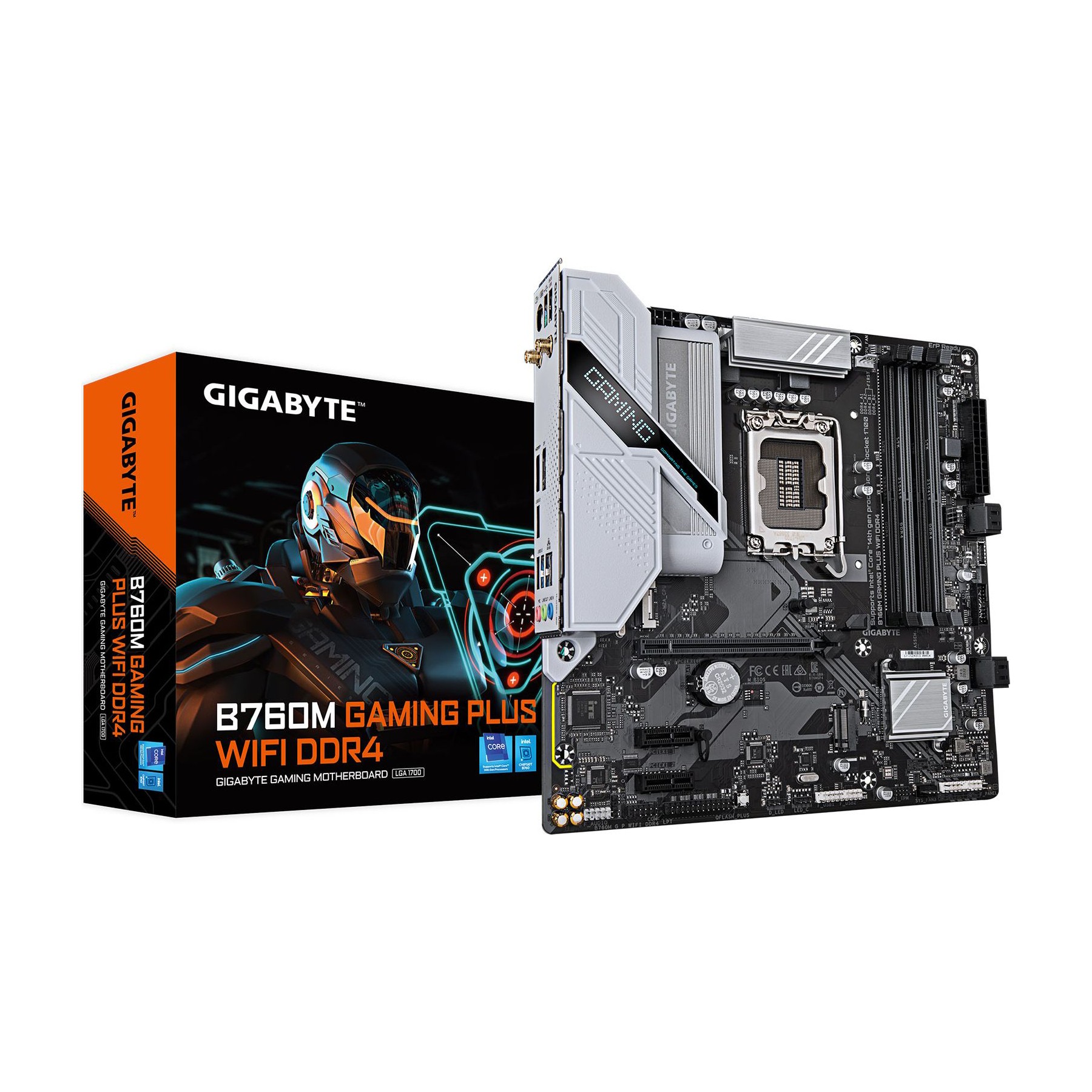 Carte mère GIGABYTE Gigabyte B760M GAMING PLUS WIFI DDR4