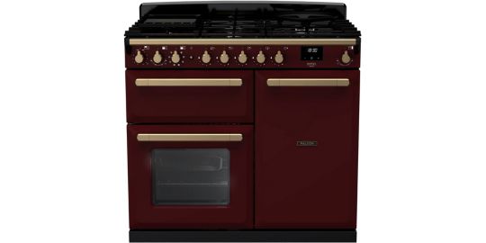 Piano de cuisson gaz FALCON ESTEL DELUXE TAB GAZ 100 CM BORDEAUX LAI