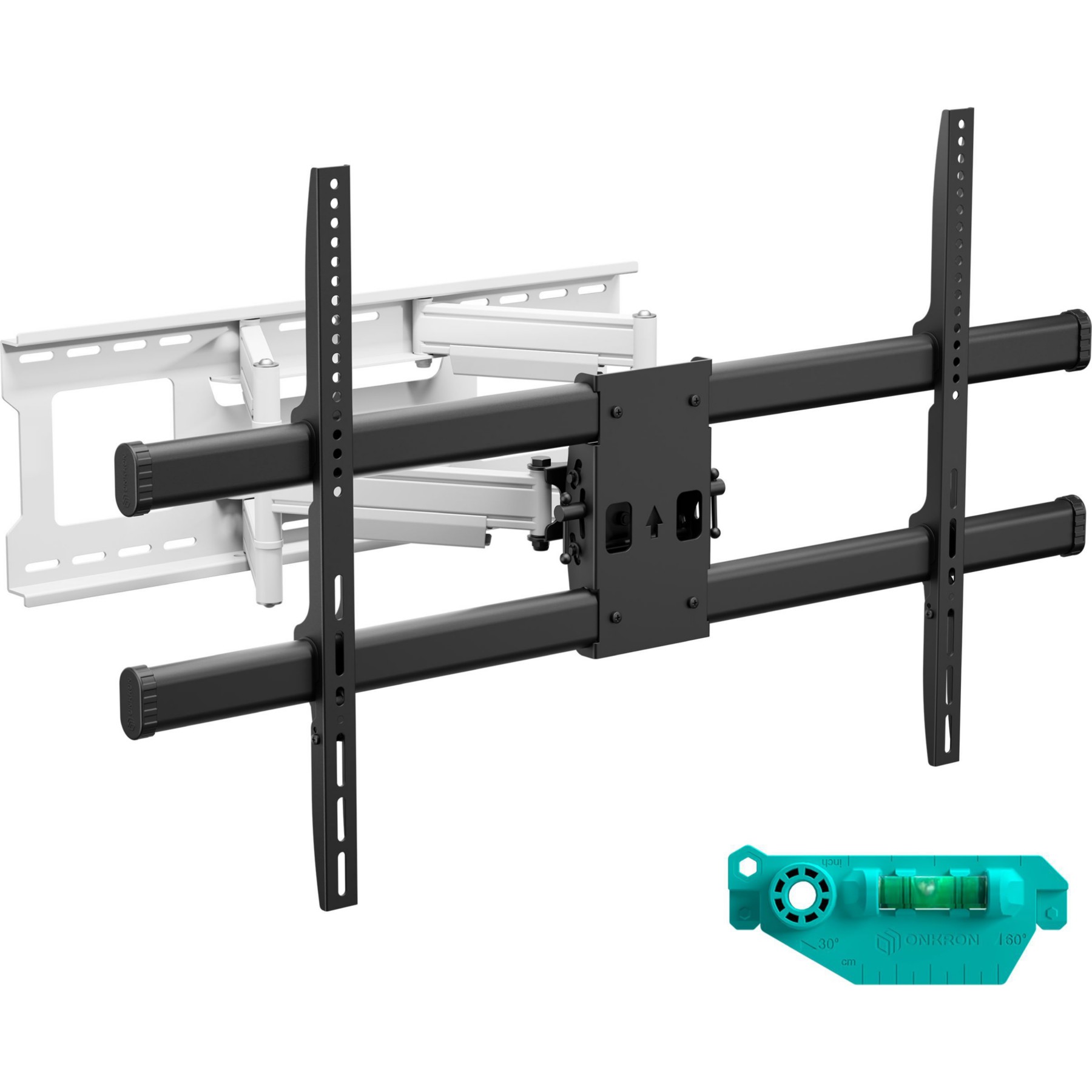 Support mural TV ONKRON 42"–120", 100 kg, Noir et Blanc M10-BW