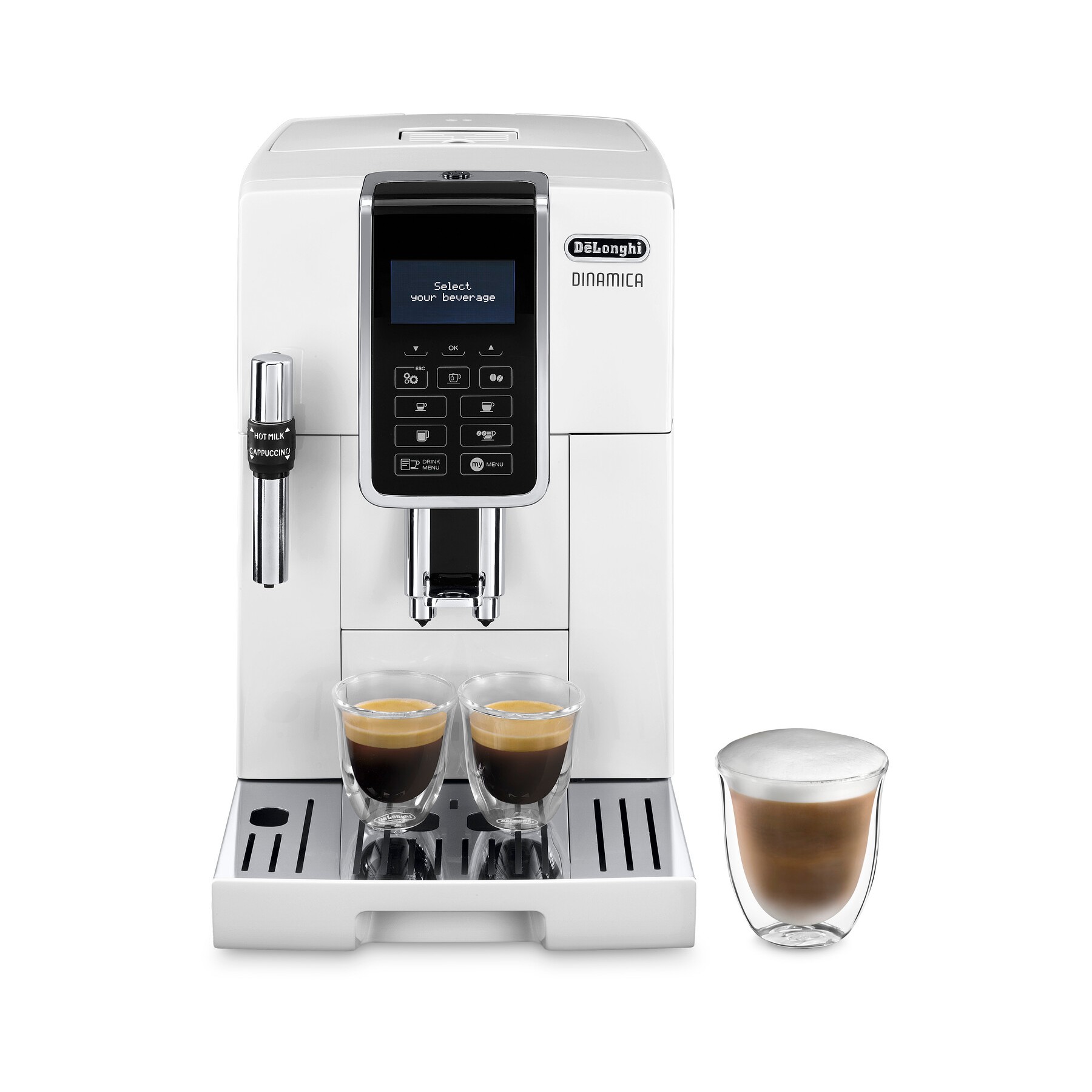 Expresso Broyeur DELONGHI Dinamica FEB3535.W blanc