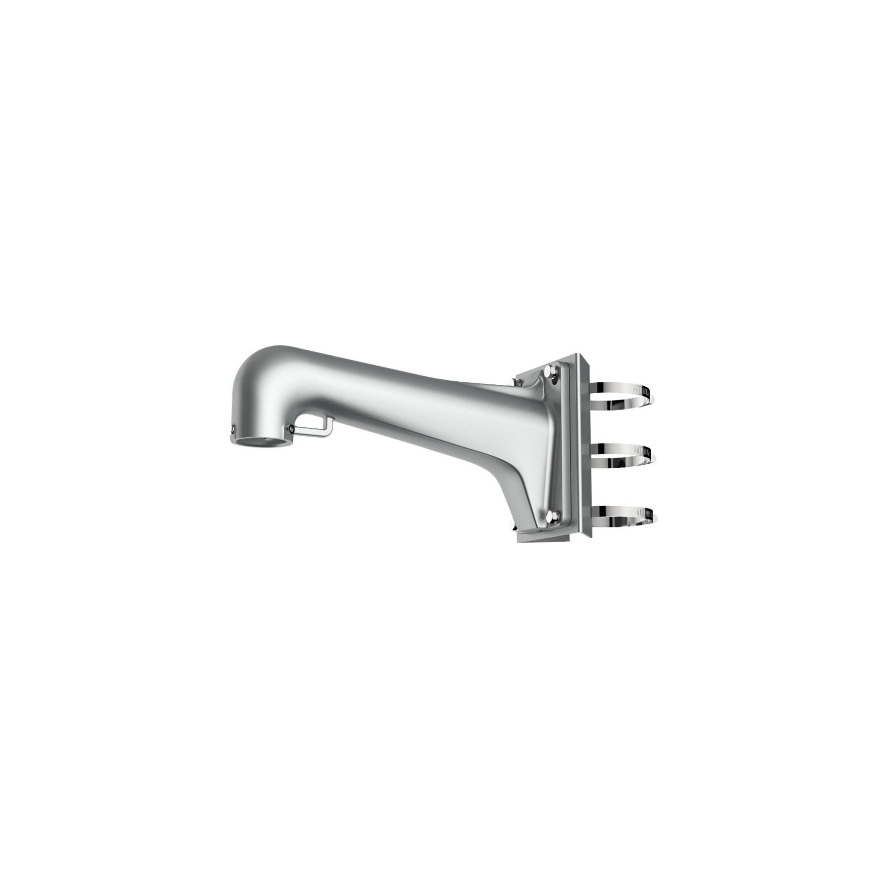 HIKVISION Support poteau Gris pour Caméra PTZ et