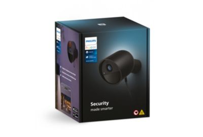 Caméra de surveillance PHILIPS HUE SECURE filaire blanche