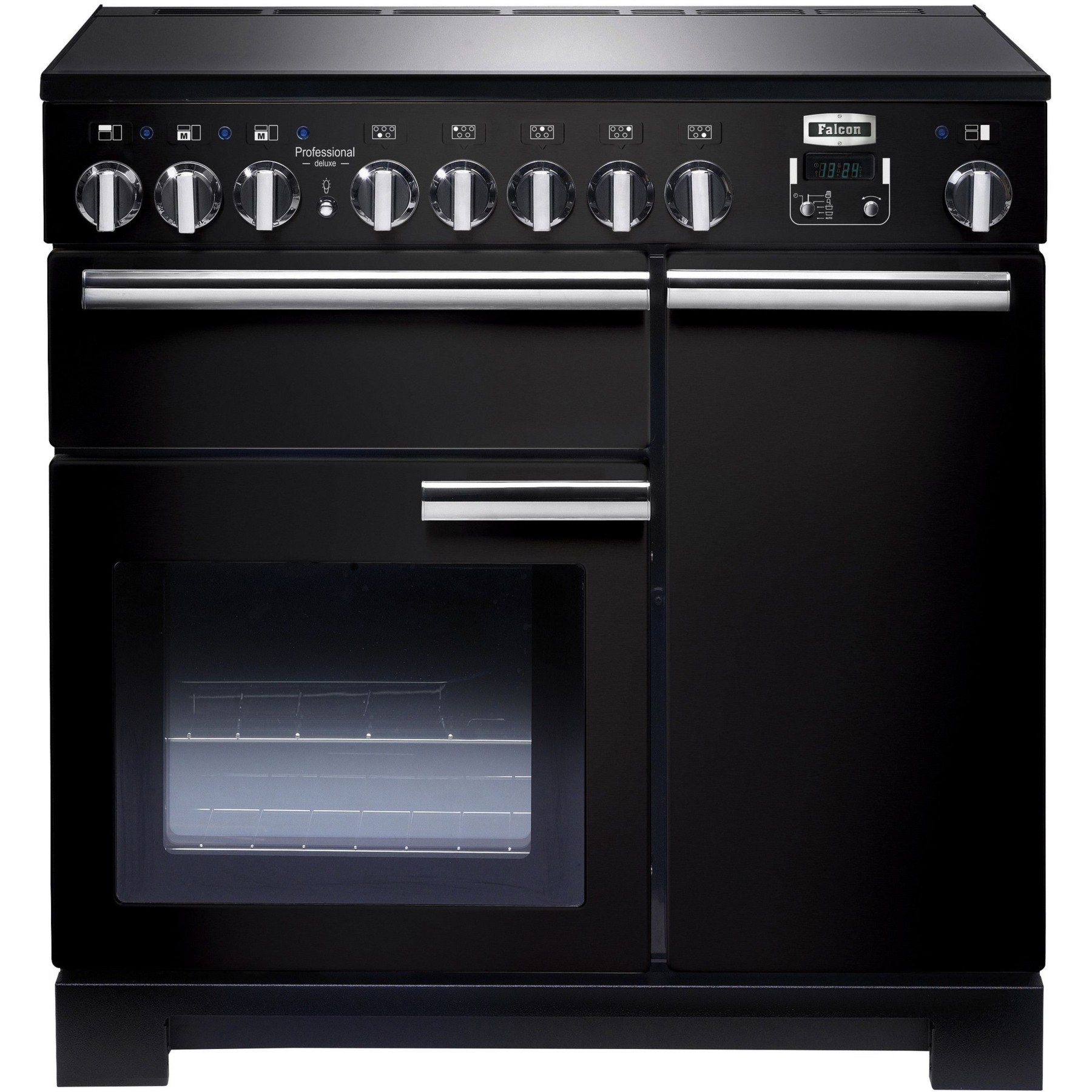 Piano de cuisson induction FALCON Pro DELUXE Induc 90 CM NOIR