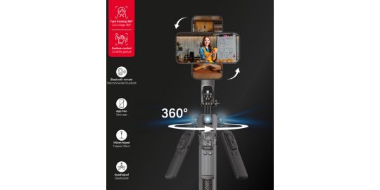 Trépied TNB Influence pro suivi visage 360