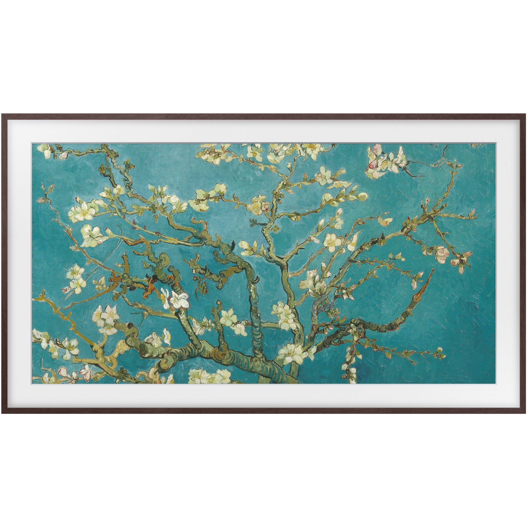 Cadre The Frame SAMSUNG couleur Noyer - Compatible TV The Frame 32"