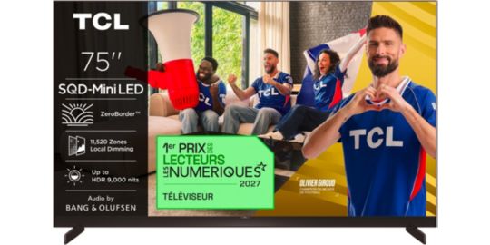 TV Mini Led TCL 75X11L 2026 - 75 pouces ( 189 cm )