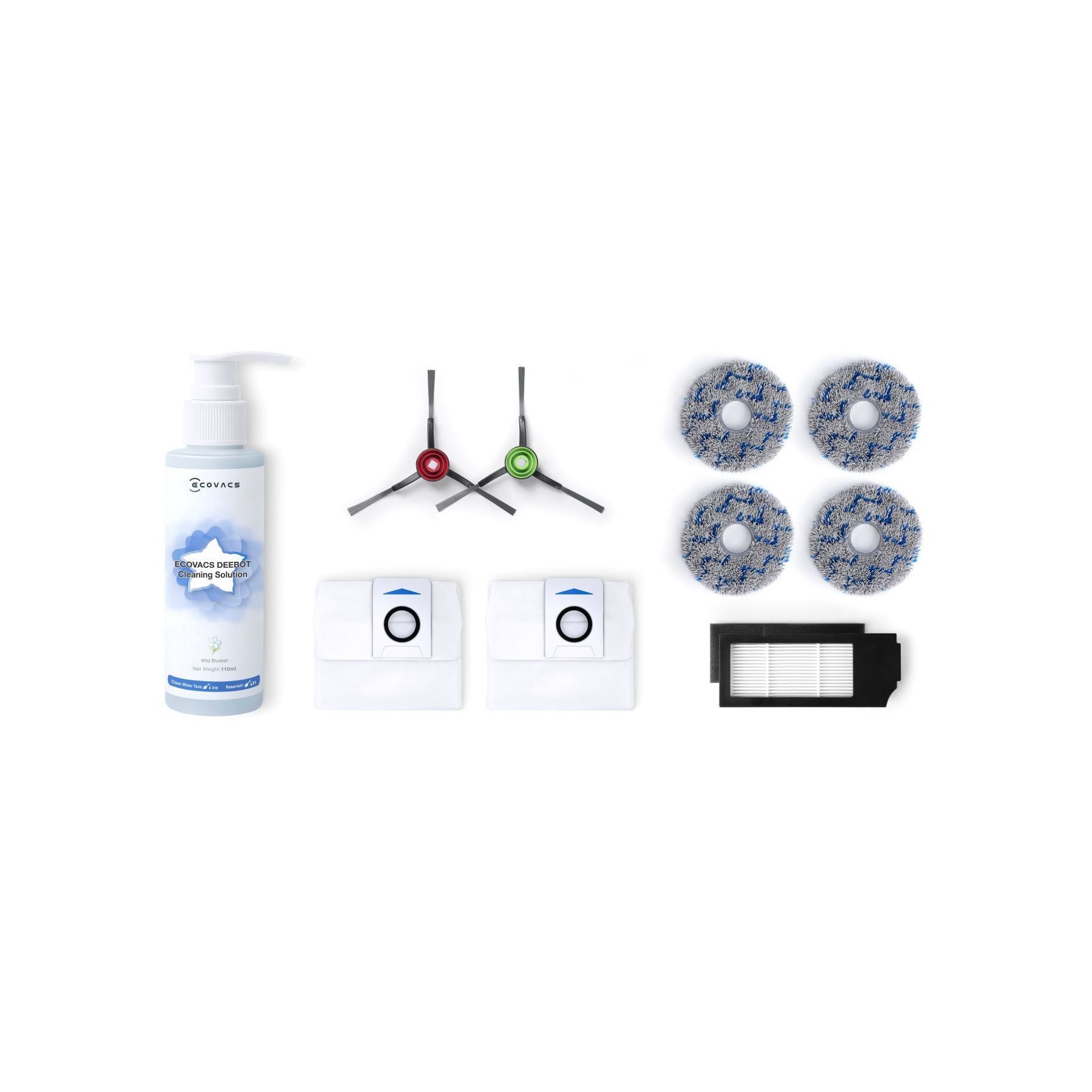 Kit accessoires ECOVACS Entretien Buddy Kit D-KT01-0027 robot Deebot U2 Pro