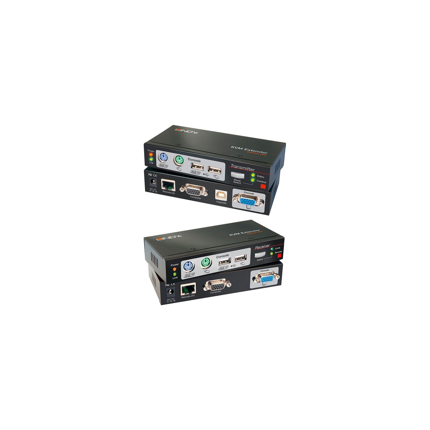 Extendeur LINDY KVM VGA + USB sur RJ45 300m