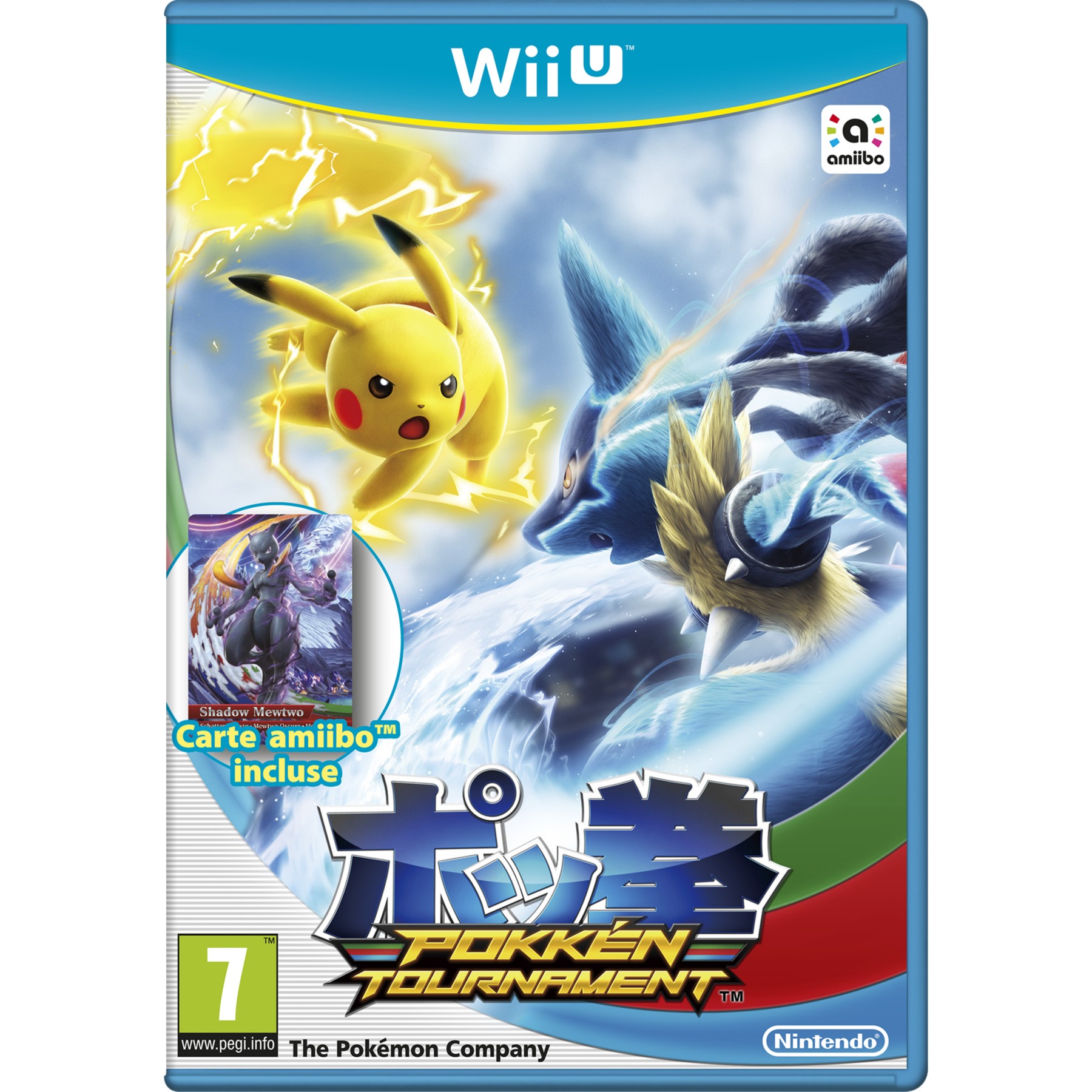 Jeu Wii U NINTENDO Pokken Tournament + 1 Carte Amiibo