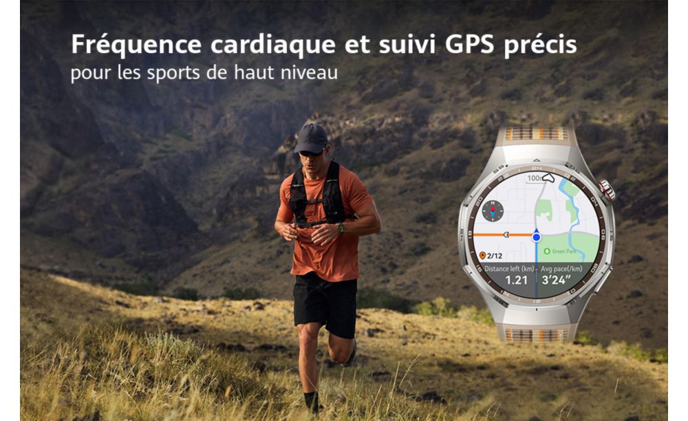 Montre connectée HUAWEI Watch GT6 Pro 46mm Titanium